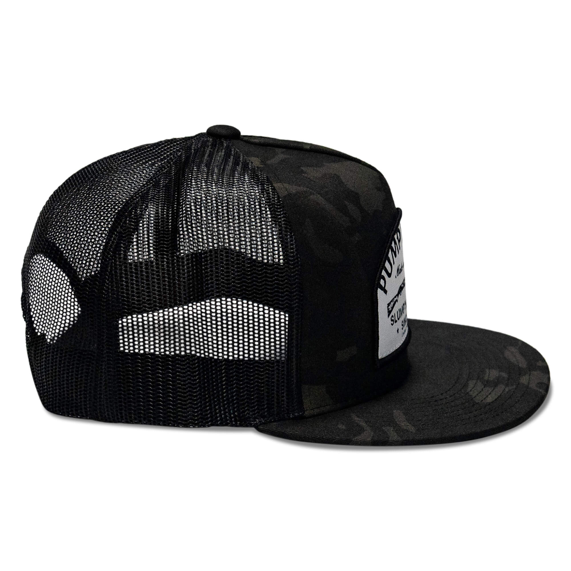 Pump Daddy Original Patch Flat Bill SnapBack Hat - Image 10