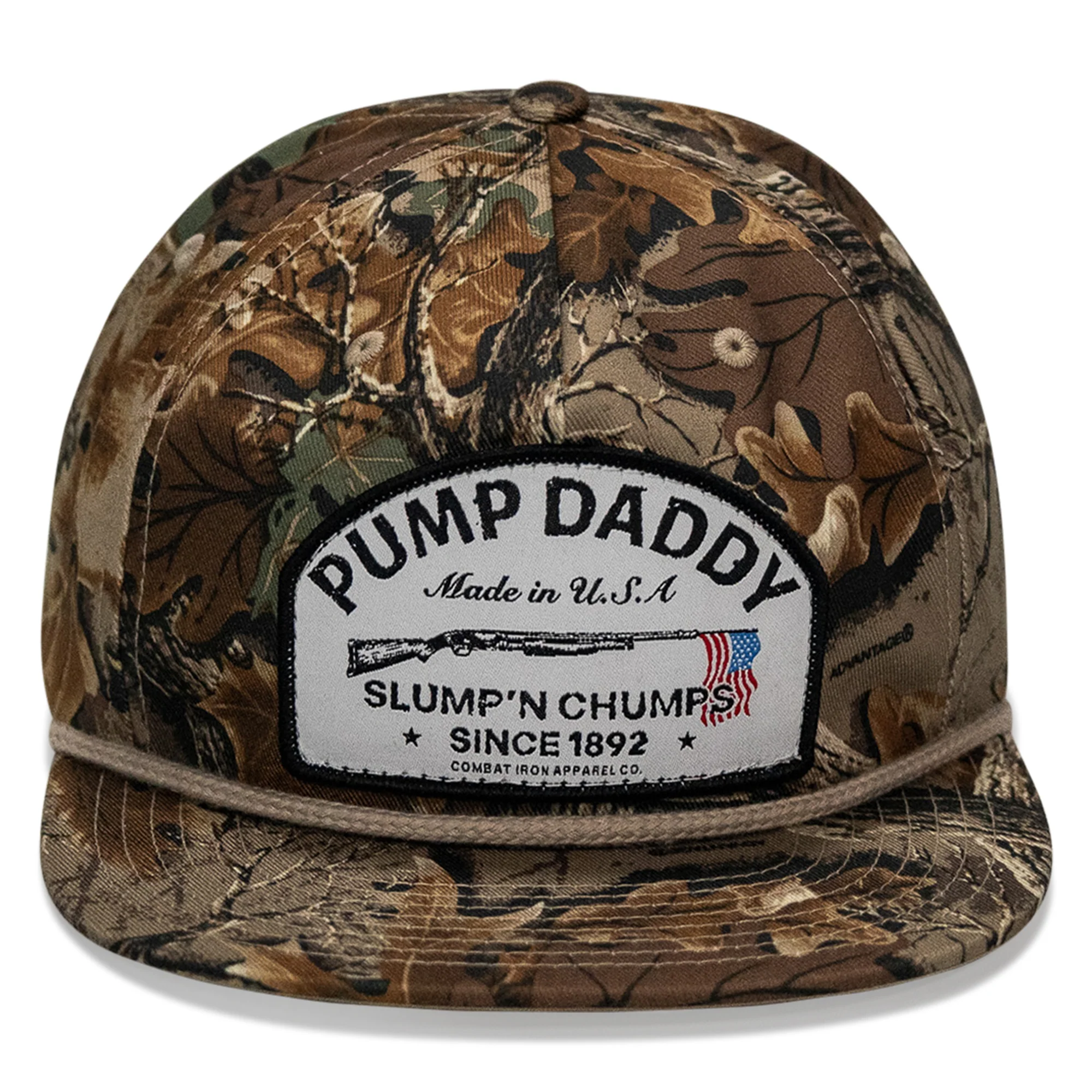 Pump Daddy Original Patch Flat Bill SnapBack Hat - Image 17