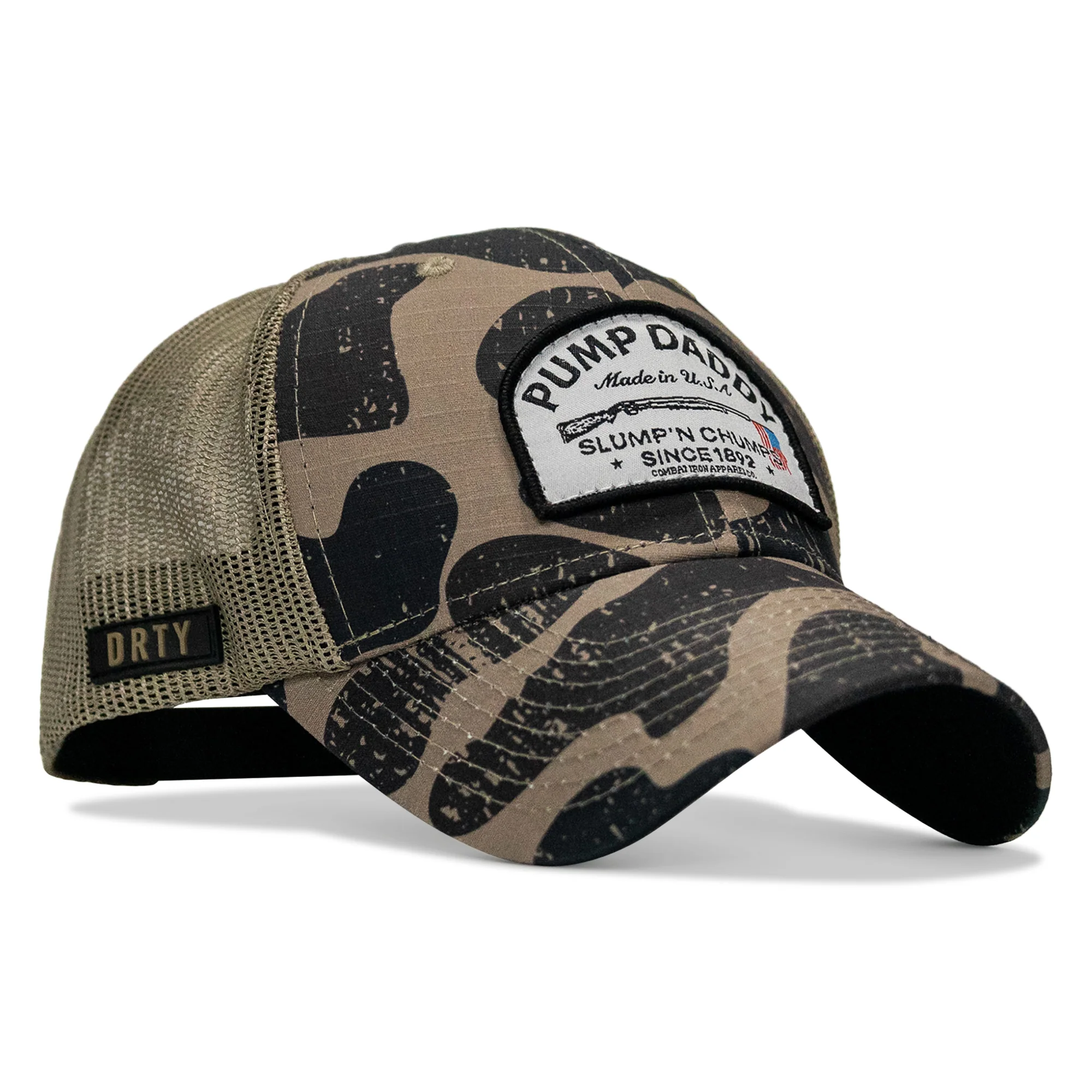 Pump Daddy Patch Original Ripstop Snapback Hat - Image 11