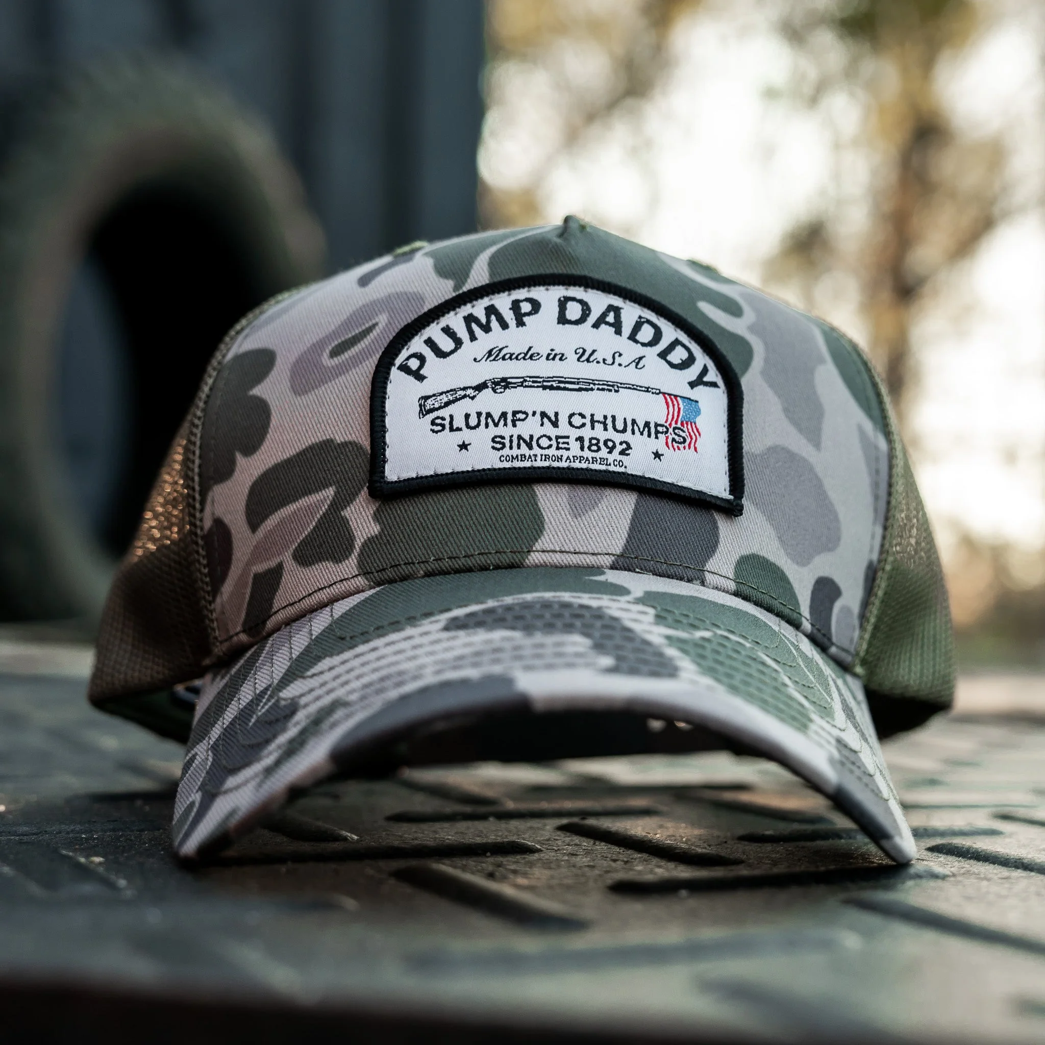Pump Daddy Slump'n Chumps Original Patch SnapBack - Image 3
