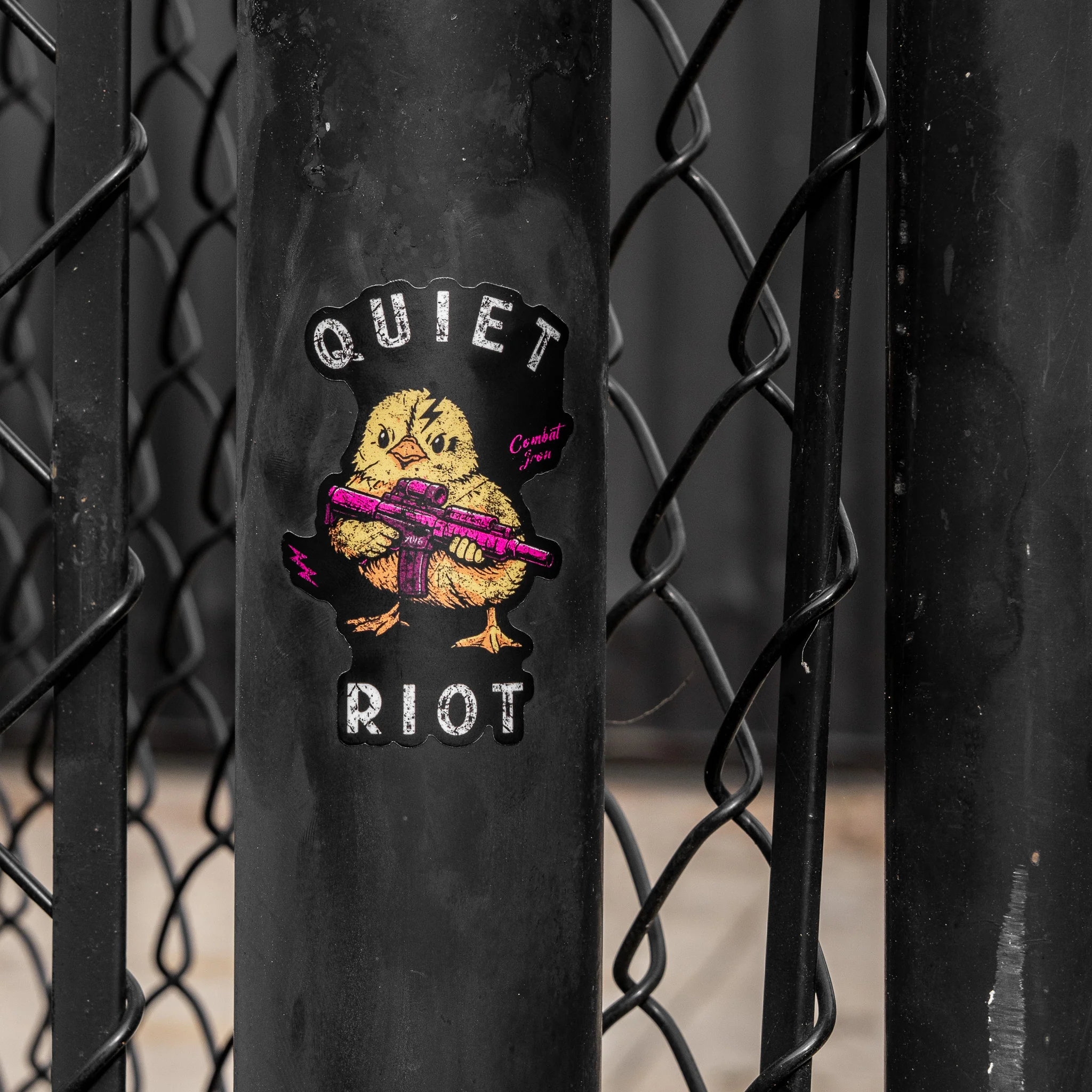 Quiet Riot Duck Decal - Image 4
