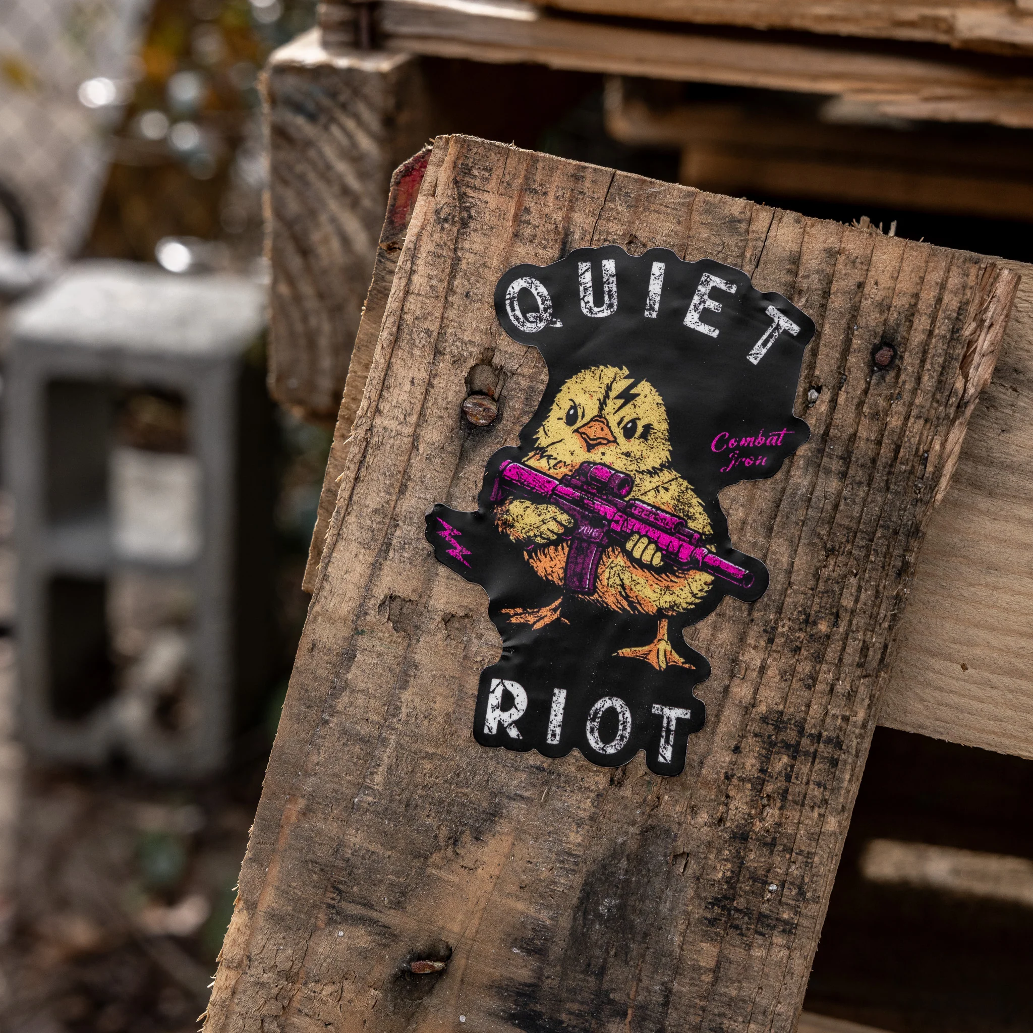 Quiet Riot Duck Decal - Image 5