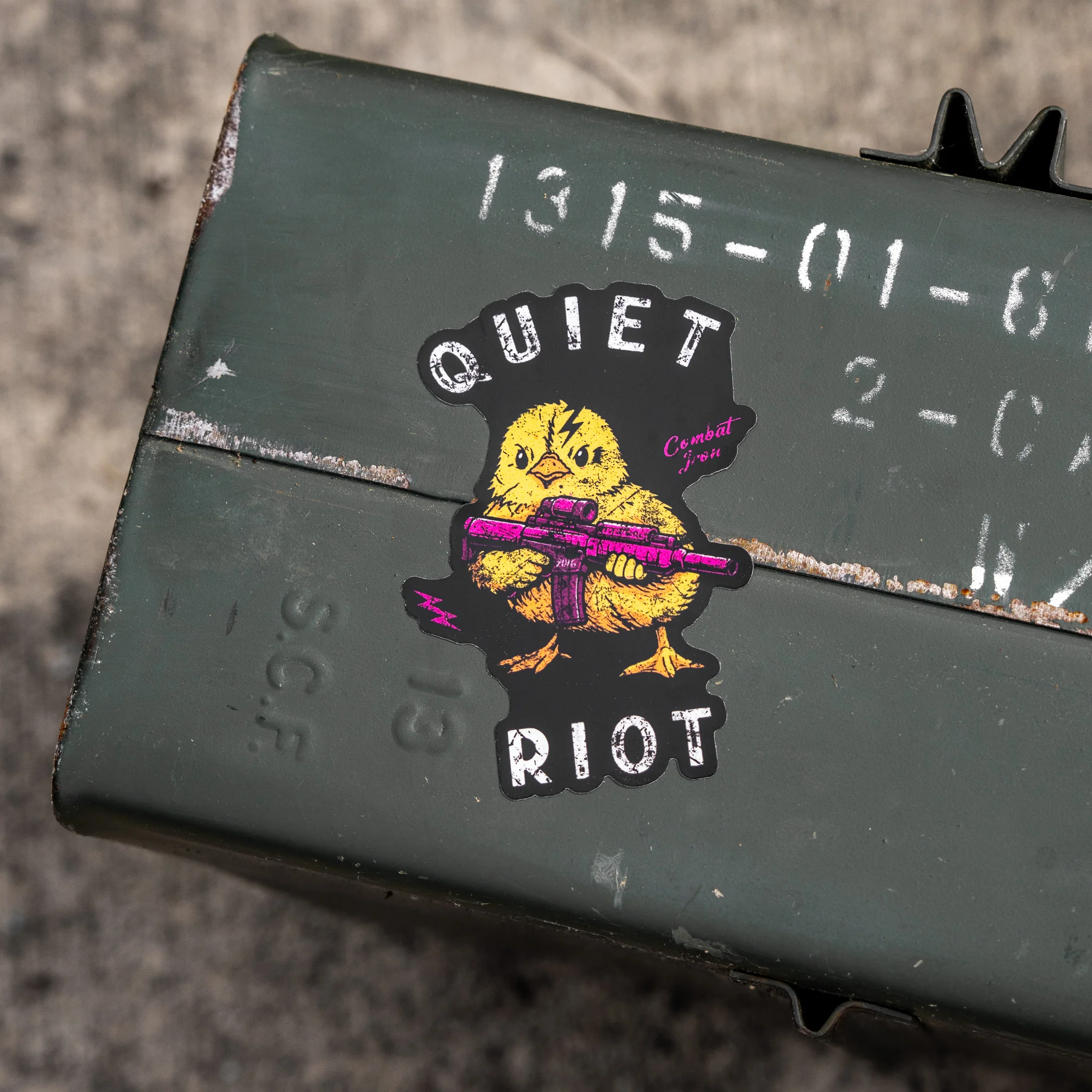 Quiet Riot Duck Decal - Image 6