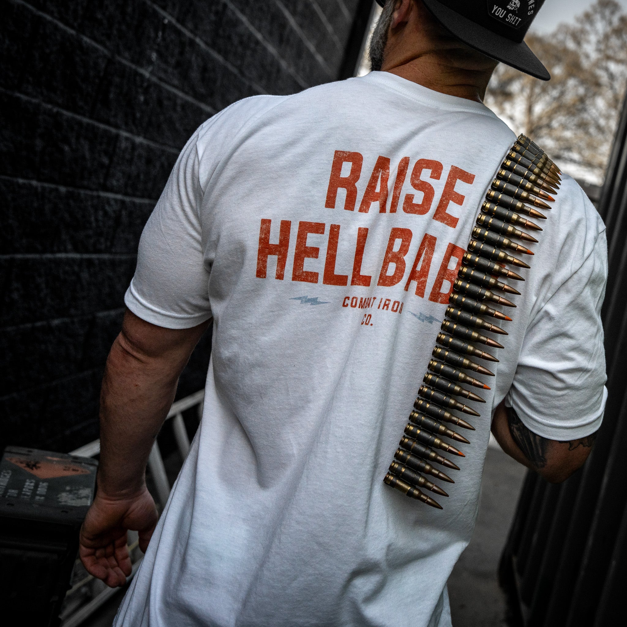 Raise Hell Baby Men's T-Shirt - Image 2