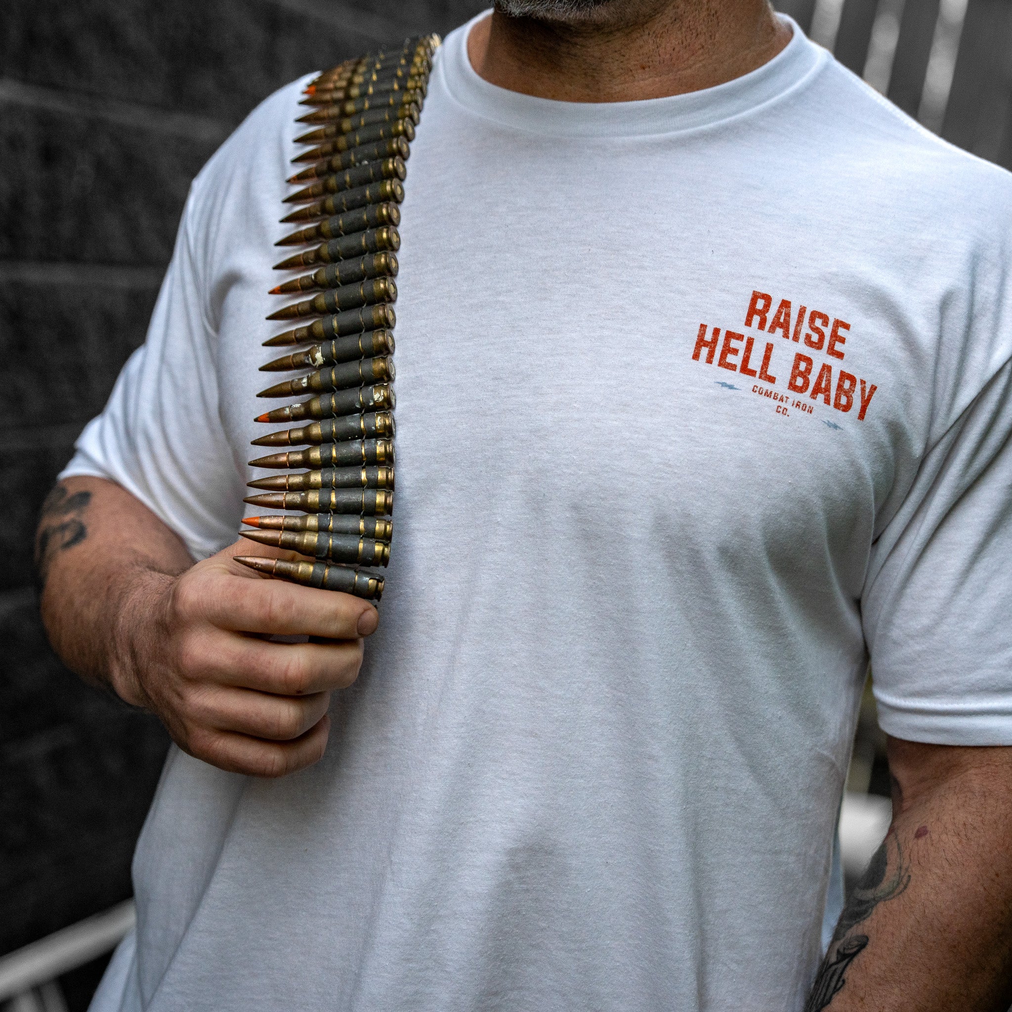 Raise Hell Baby Men's T-Shirt - Image 4