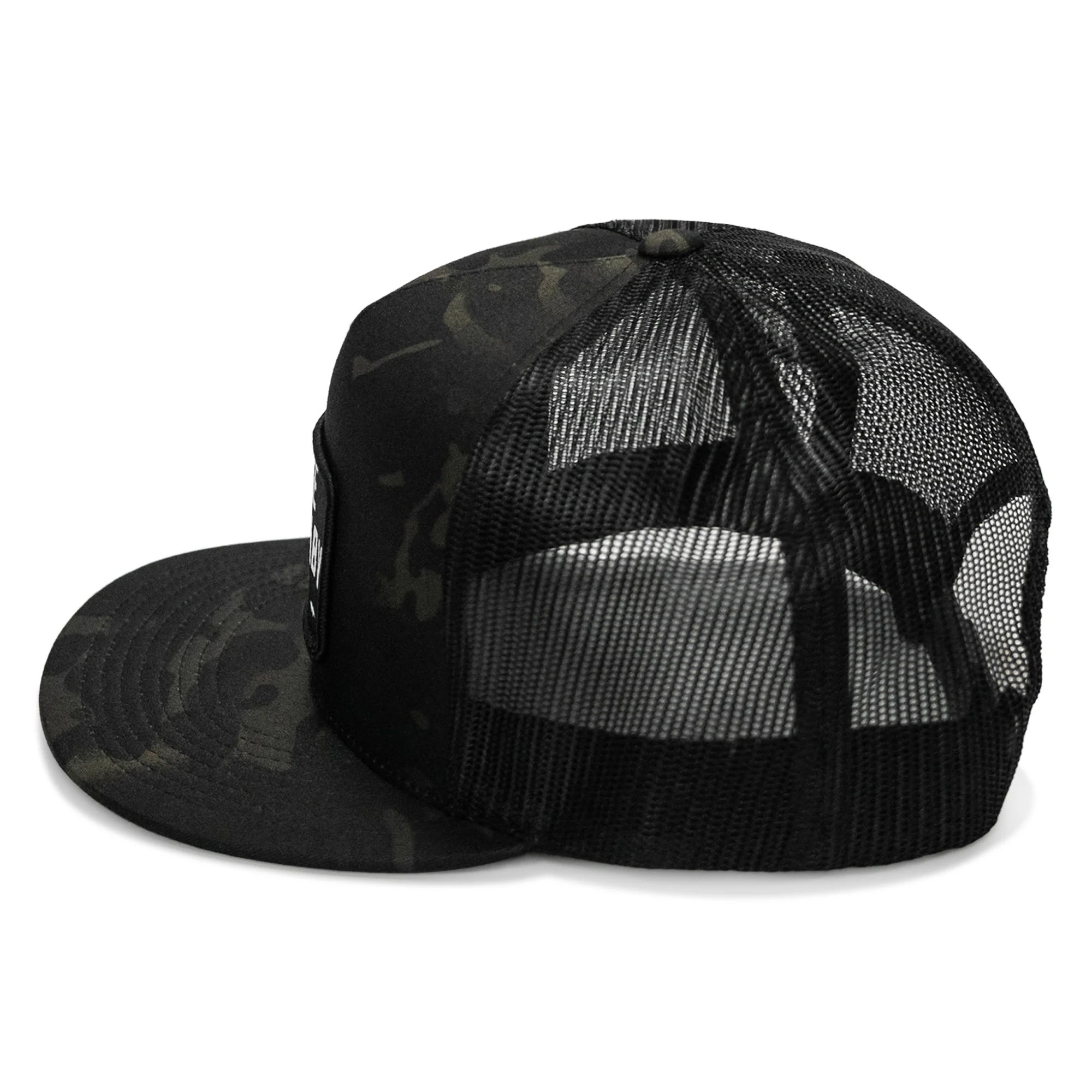 Raise Hell Baby Patch. Flatbill Hat - Image 4
