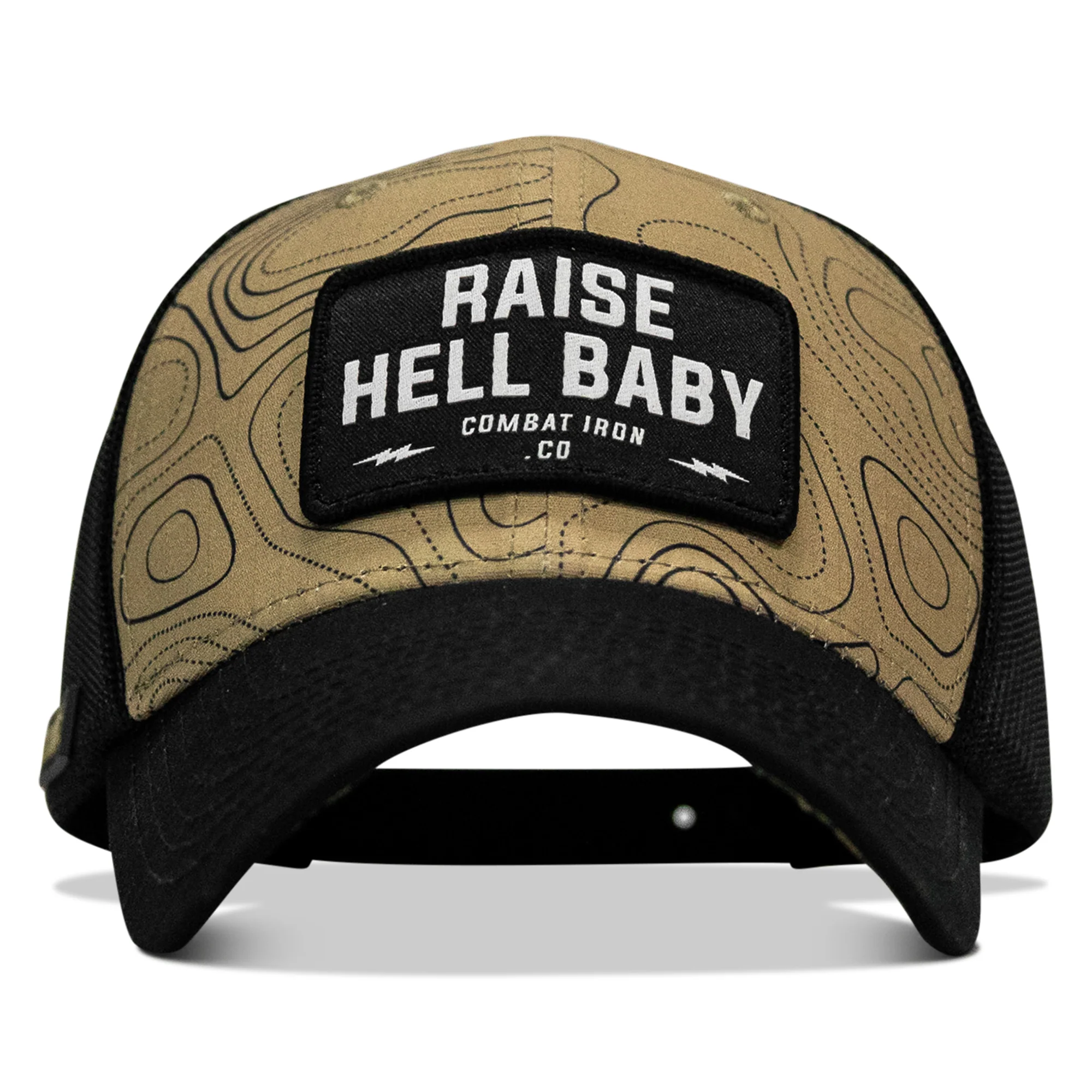 Raise Hell Baby Patch Original Ripstop Snapback Hat - Image 10