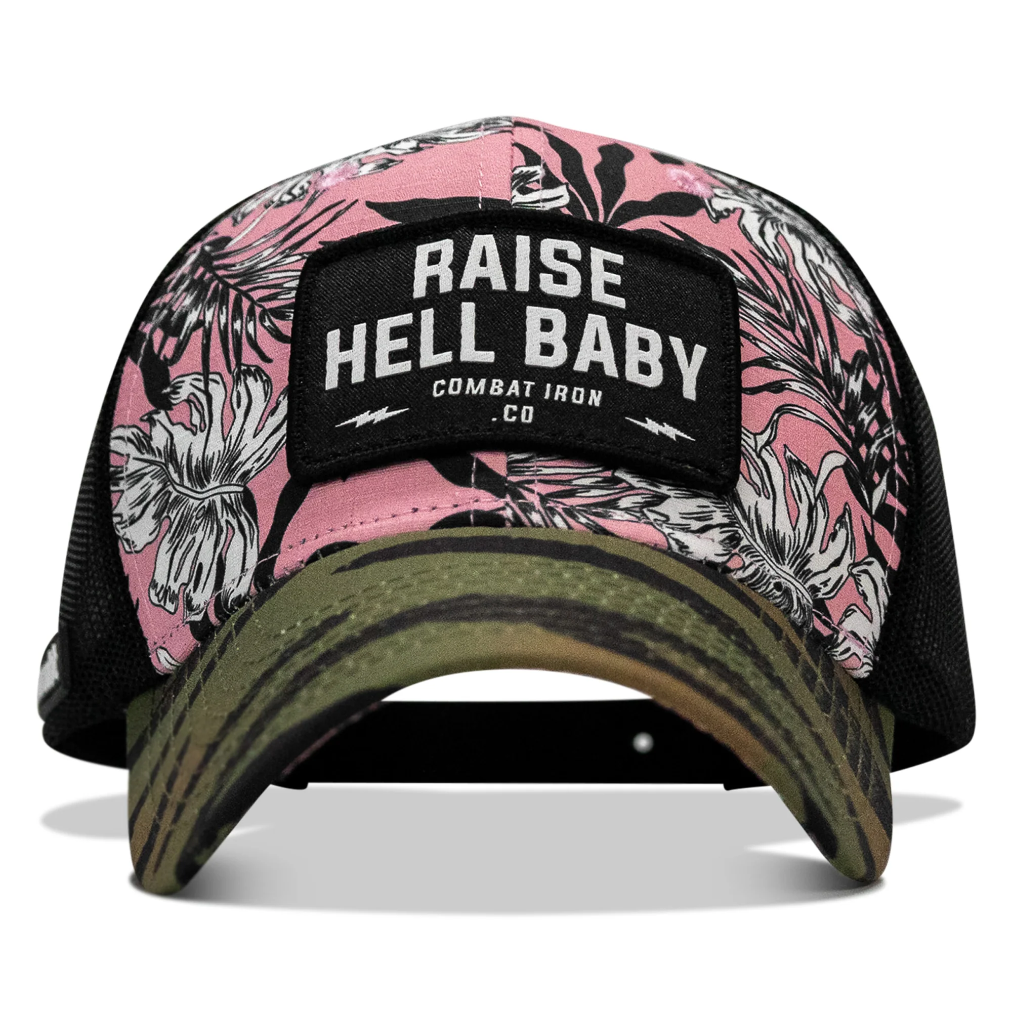 Raise Hell Baby Patch Original Ripstop Snapback Hat - Image 17