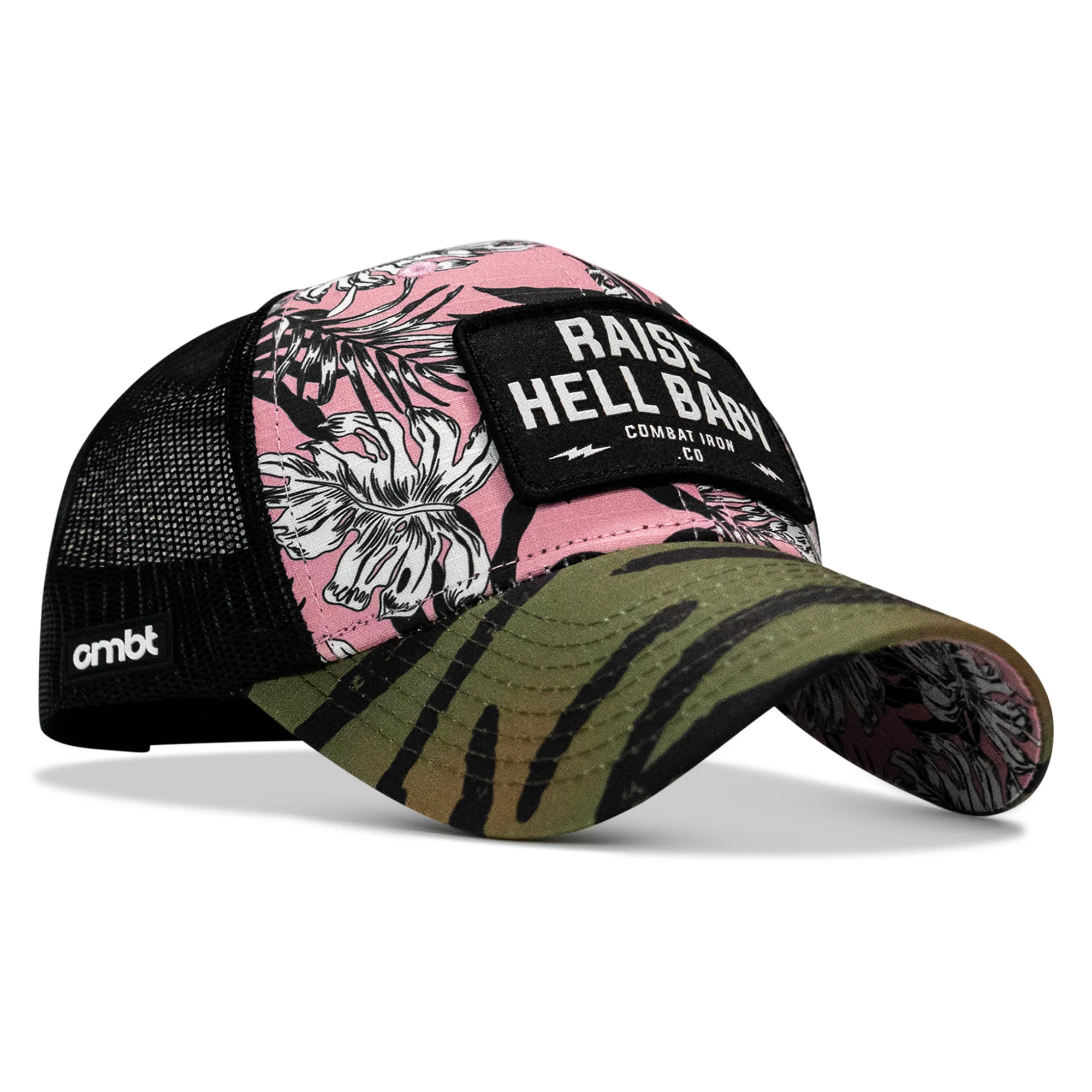 Raise Hell Baby Patch Original Ripstop Snapback Hat - Image 19
