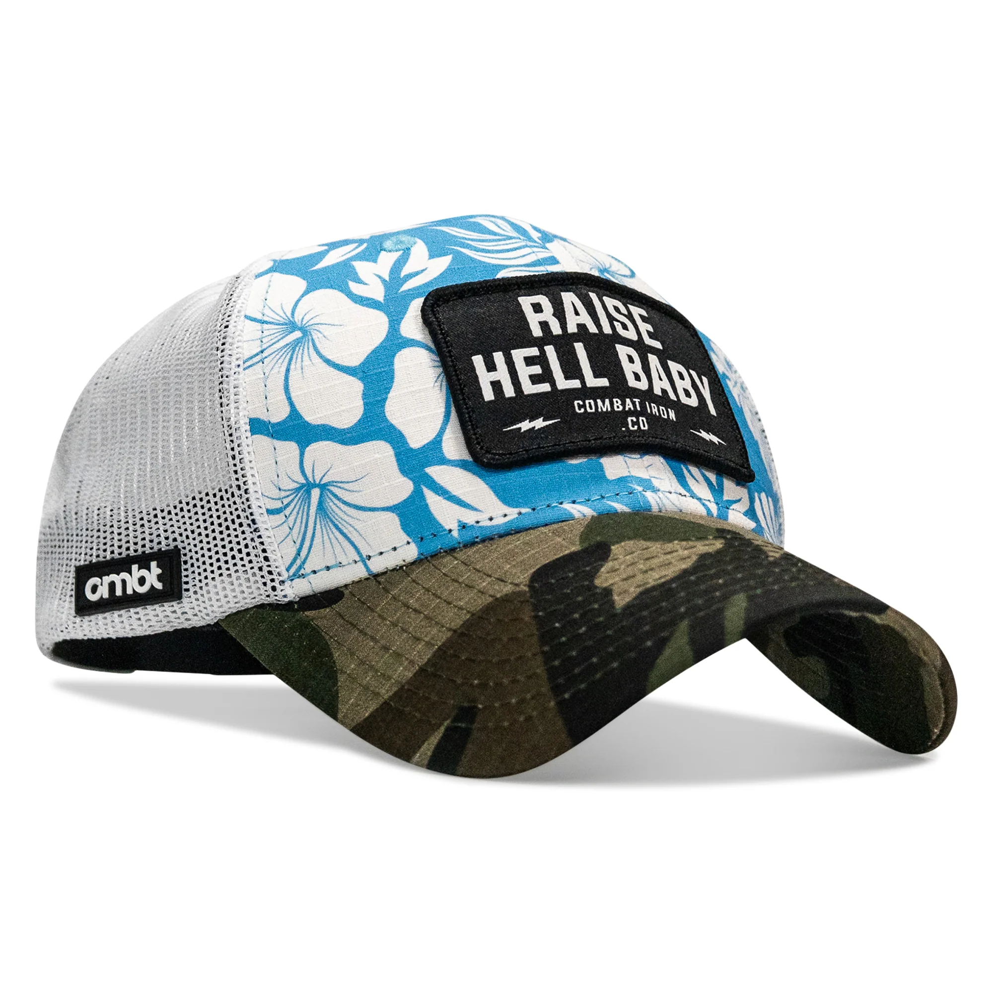 Raise Hell Baby Patch Original Ripstop Snapback Hat - Image 29