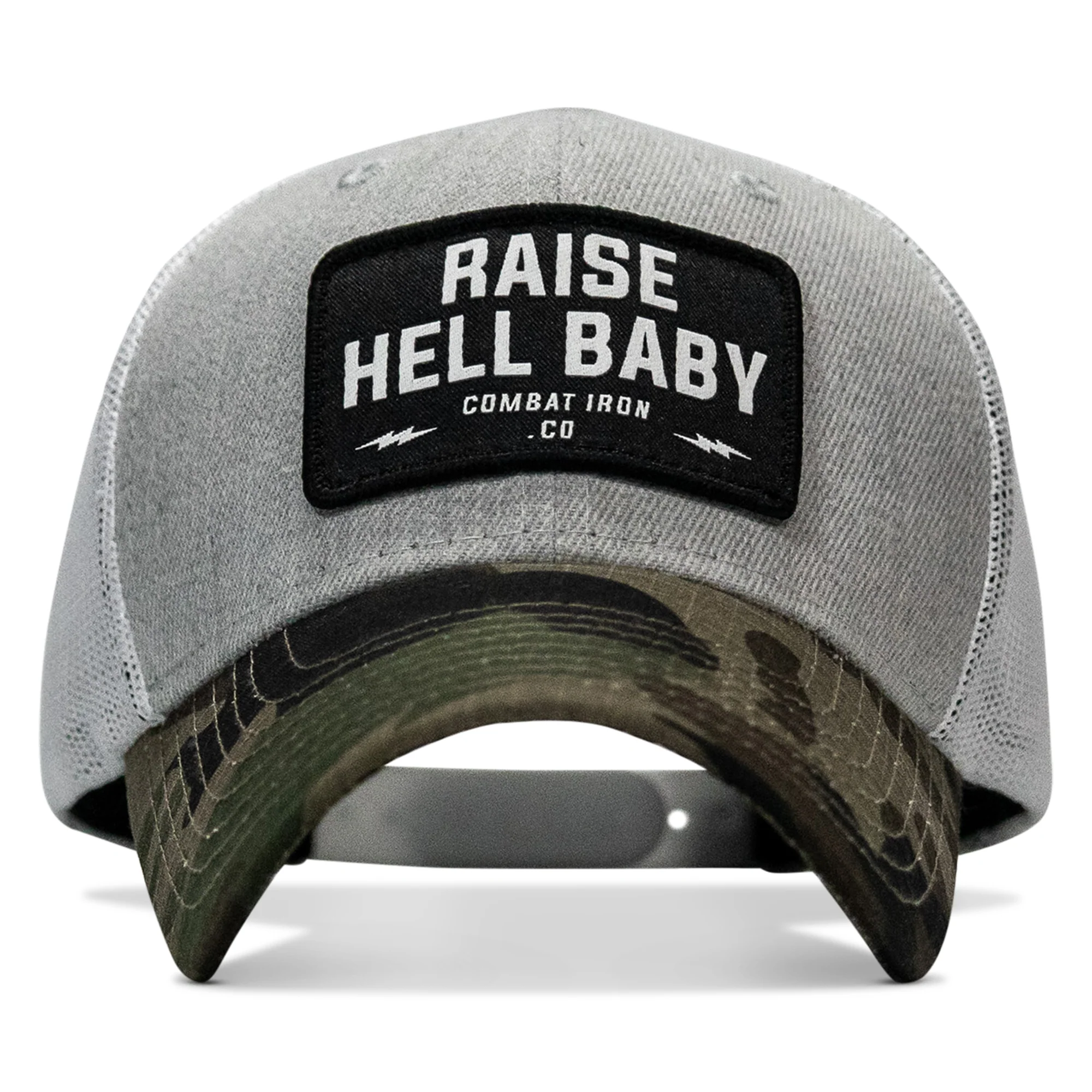 Raise Hell Baby Patch Original Ripstop Snapback Hat - Image 36