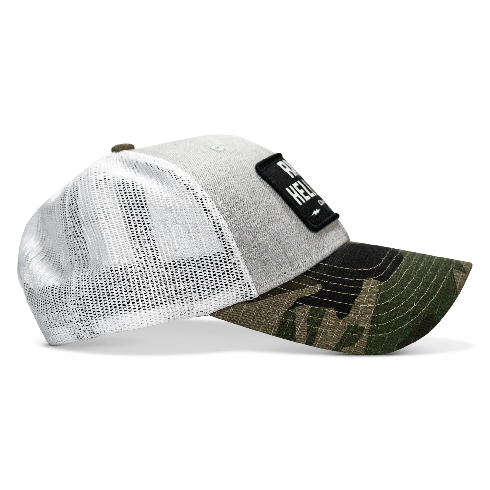 Raise Hell Baby Patch Original Ripstop Snapback Hat - Image 40