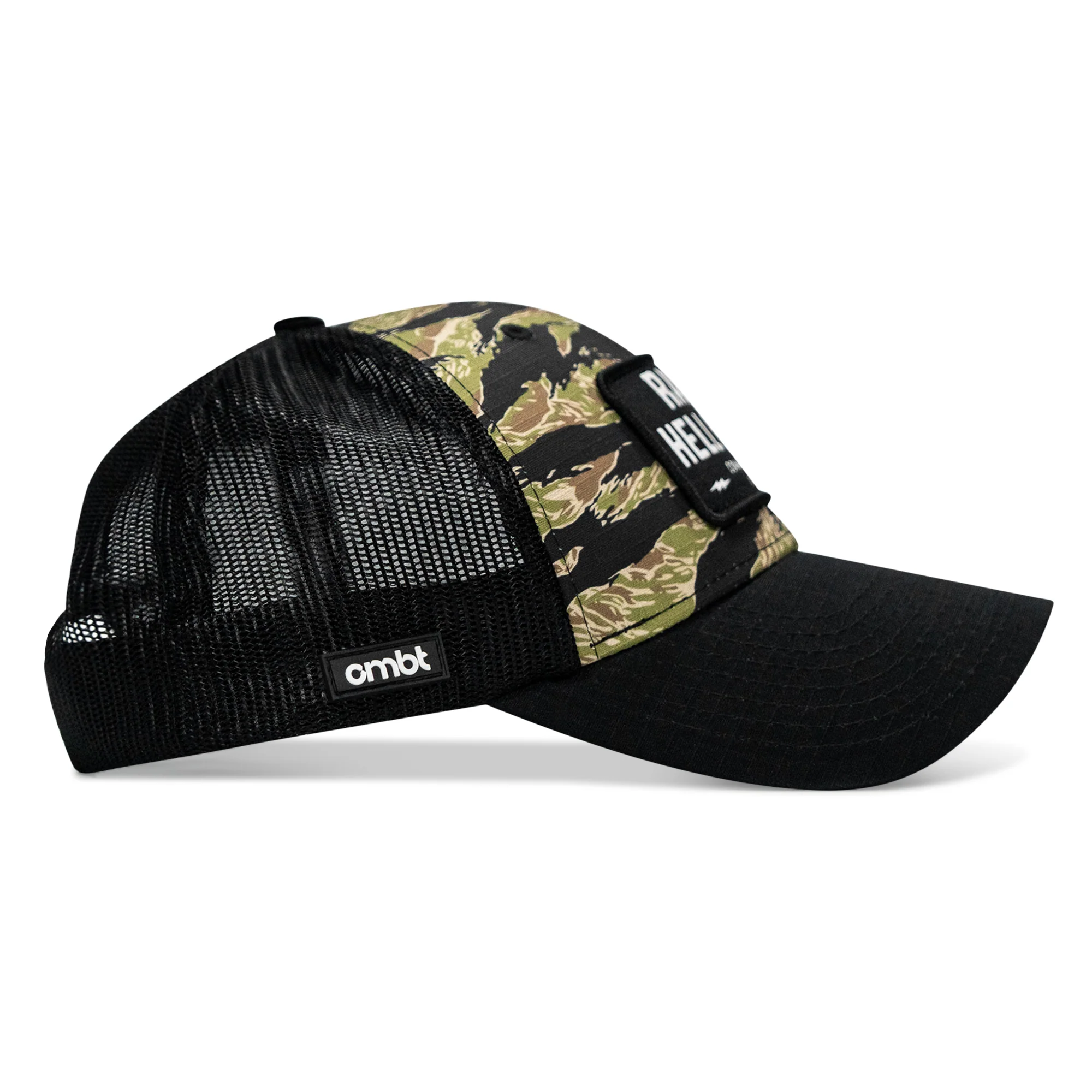 Raise Hell Baby Patch Original Ripstop Snapback Hat - Image 6
