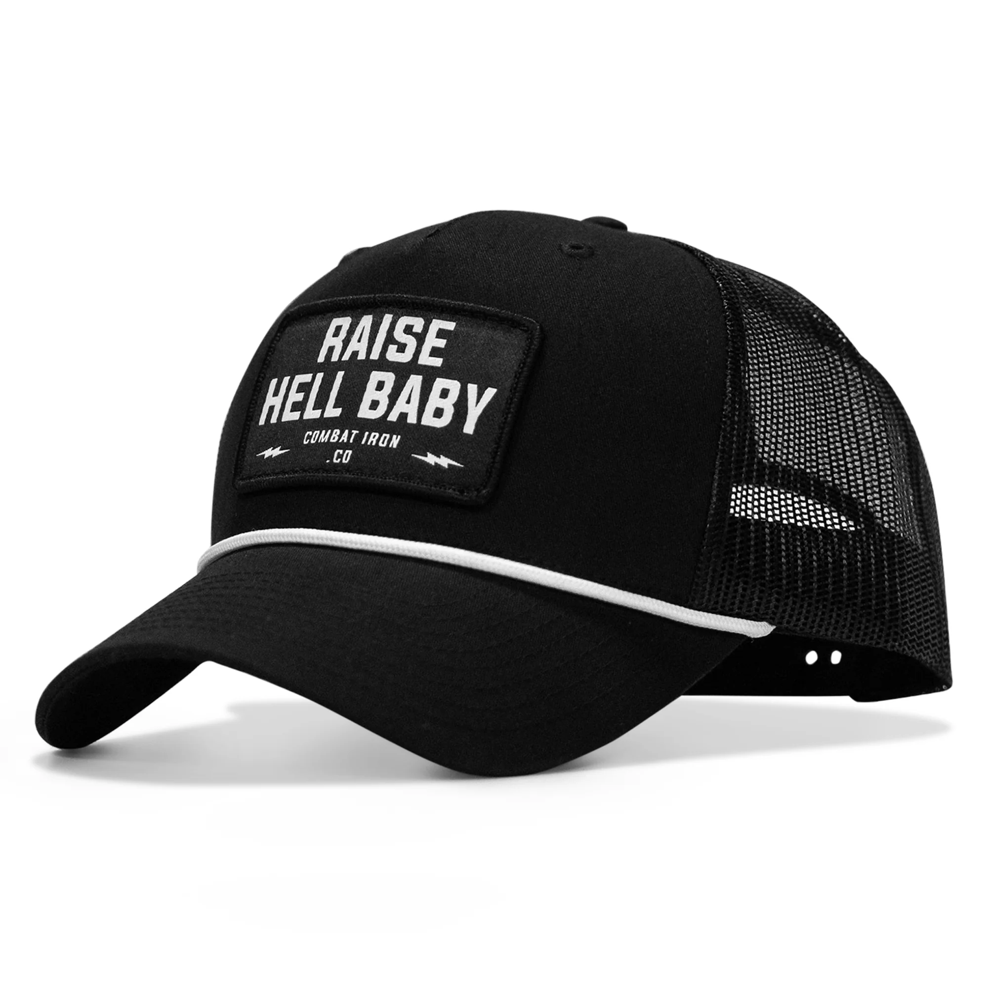 Raise Hell Baby Patch Rope Snapback - Image 2