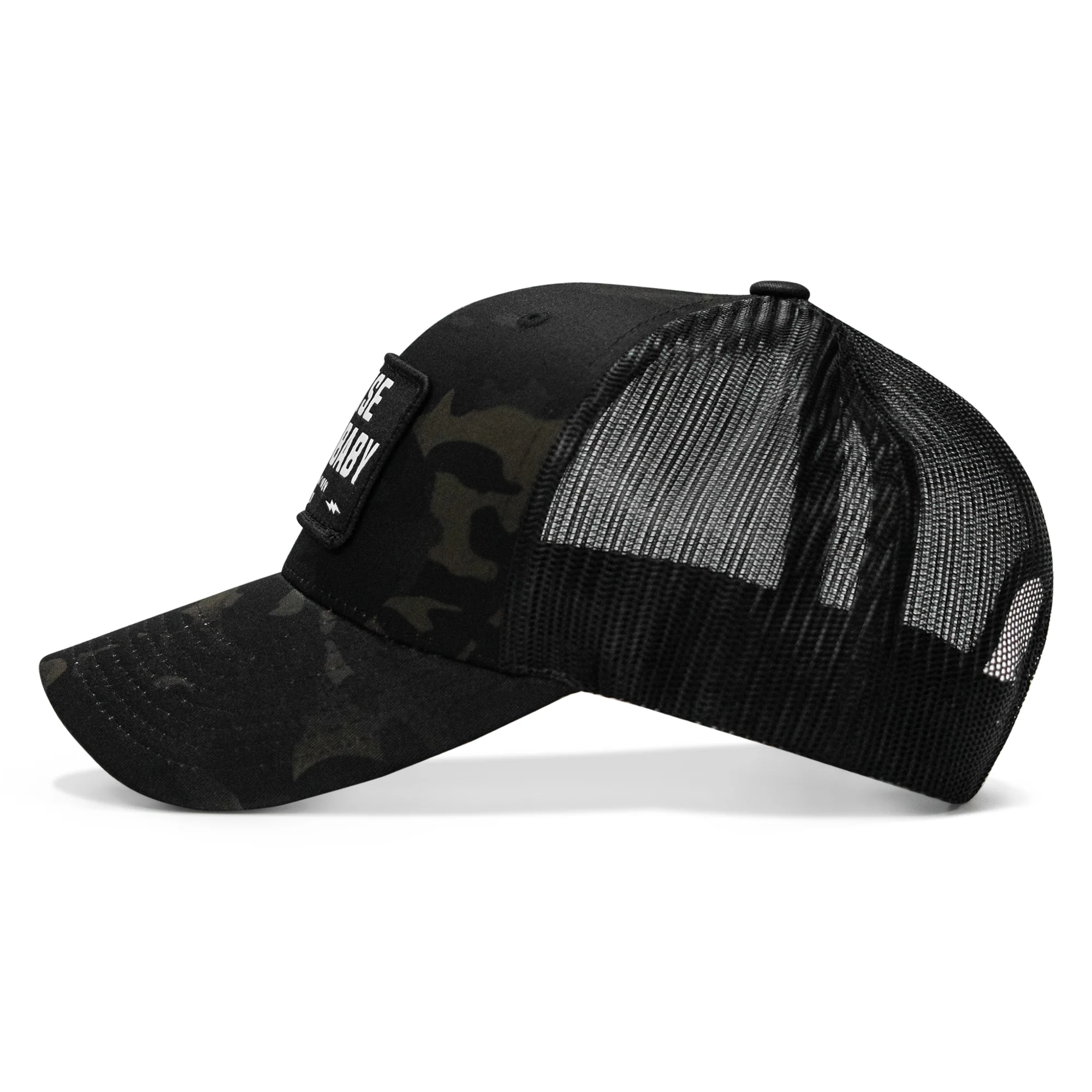 Raise Hell Baby Patch Snapback Hat - Image 15