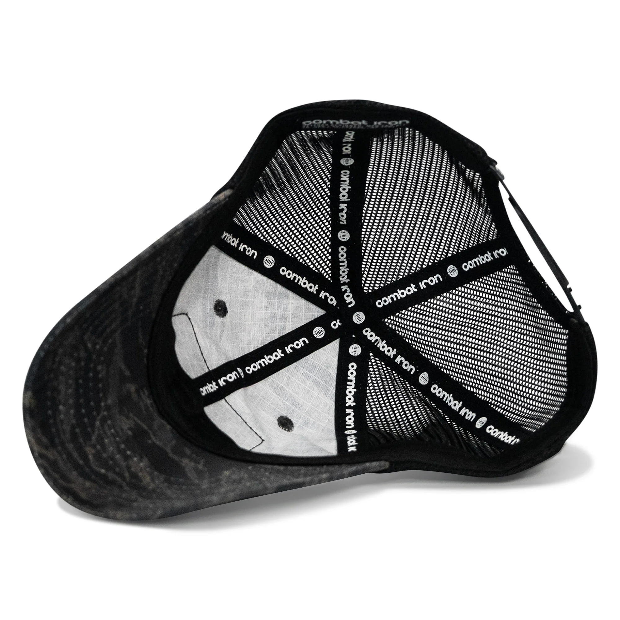 Raise Hell Baby Patch Tactical Ripstop Mesh Snapback Hat - Image 28