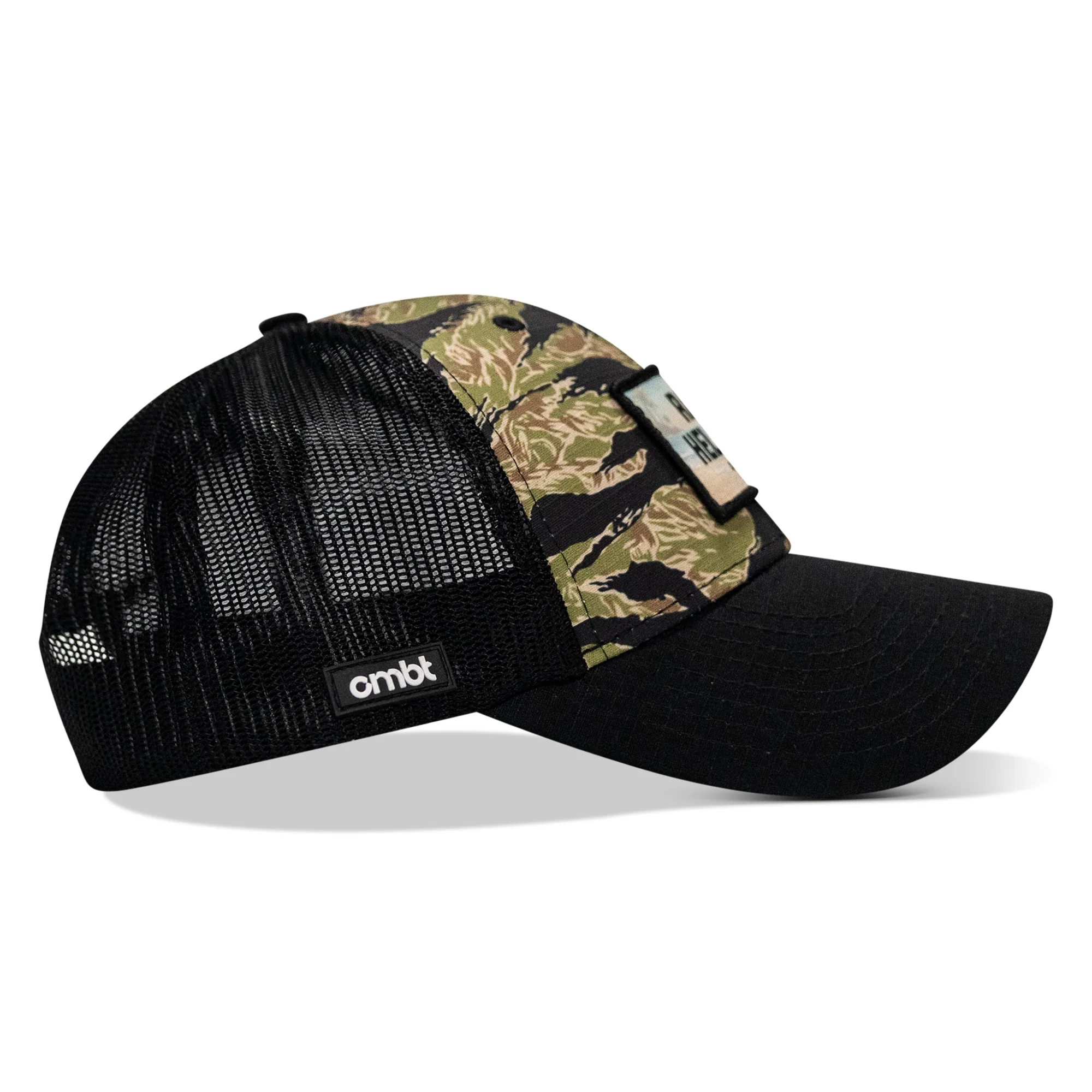 Raise Hell Baby Sunset Patch Original Ripstop Snapback Hat - Image 22