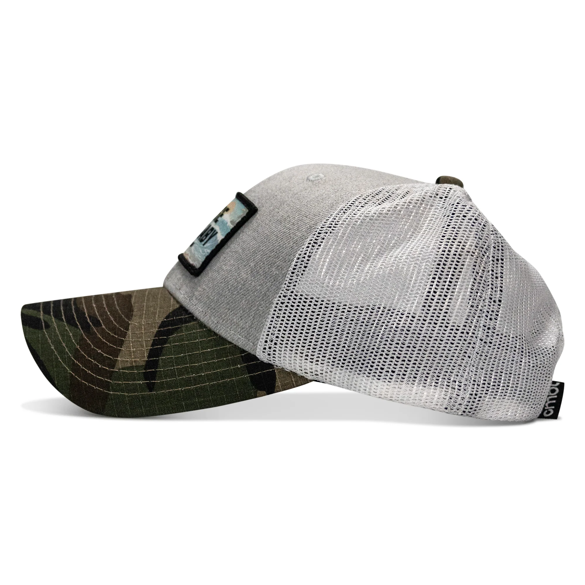 Raise Hell Baby Sunset Patch Original Ripstop Snapback Hat - Image 27