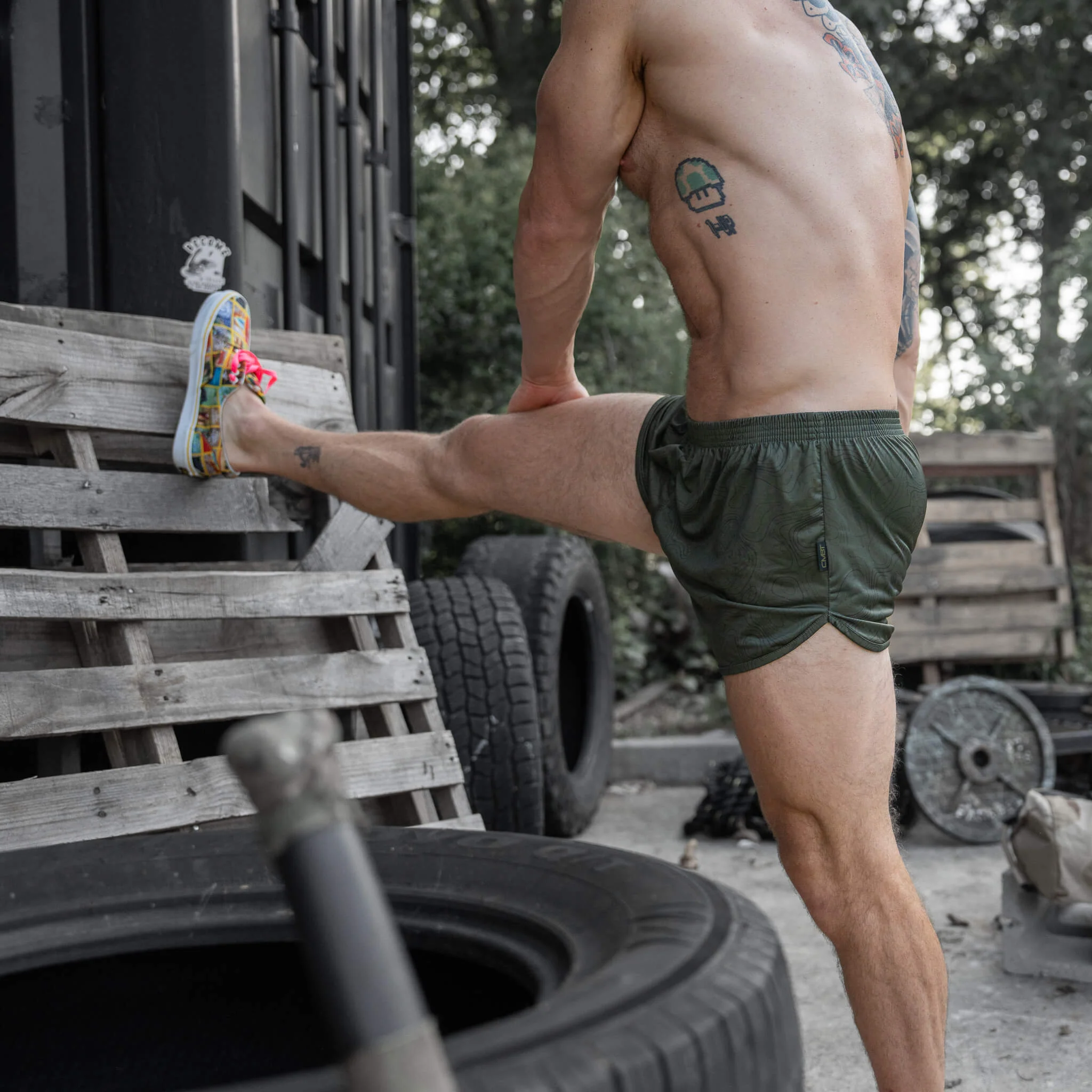 Ranger Silkies Training Shorts | 2.5" - Image 124