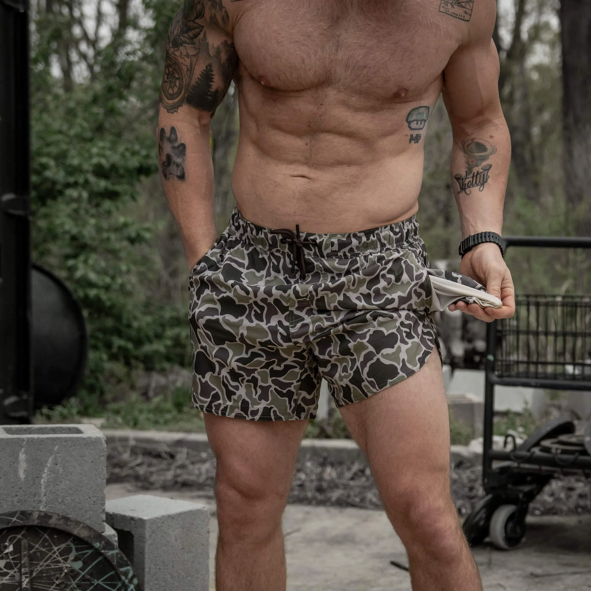 Recon Pro Men's Training Shorts | 5" - Image 39