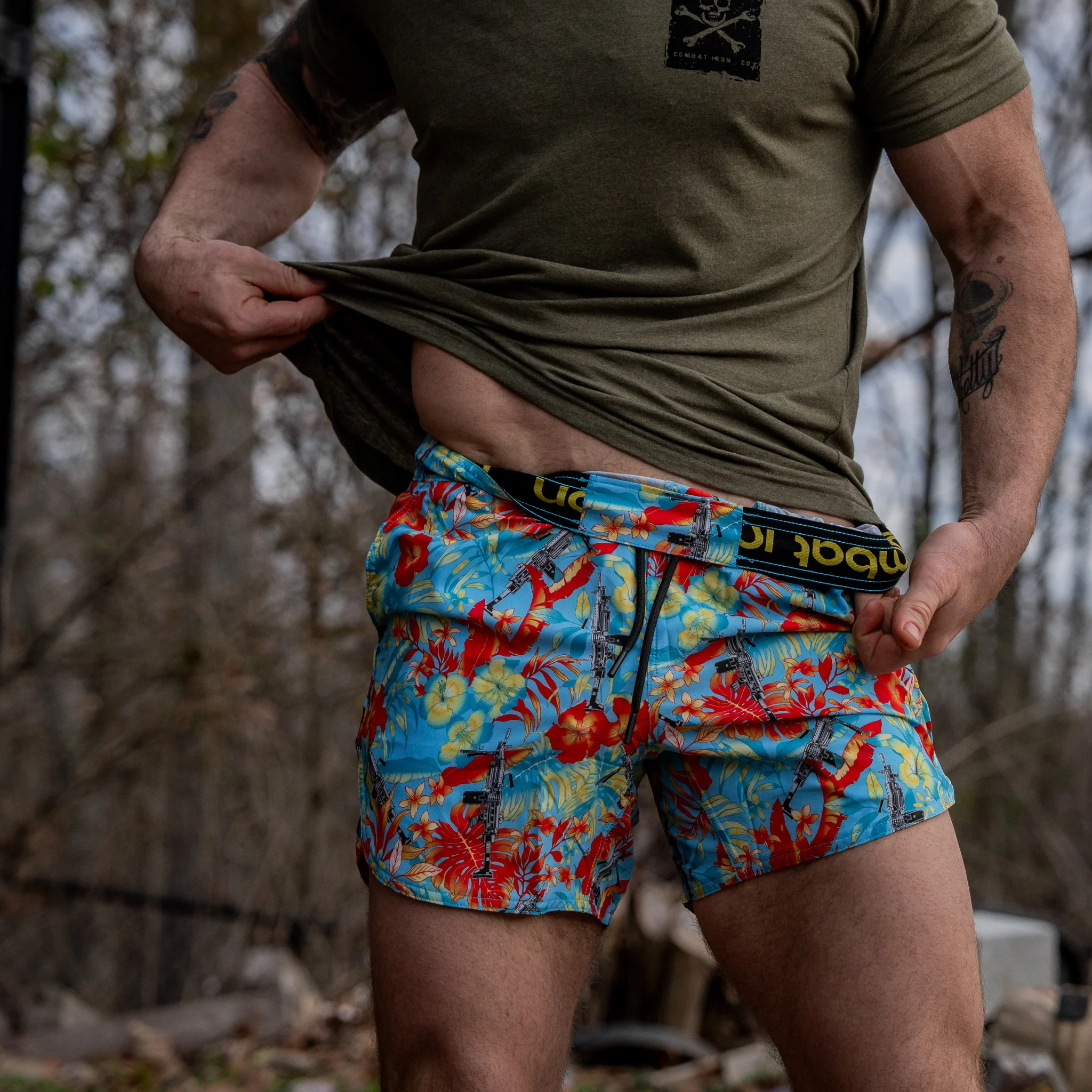 Recon Pro Men's Training Shorts | 5" - Image 5