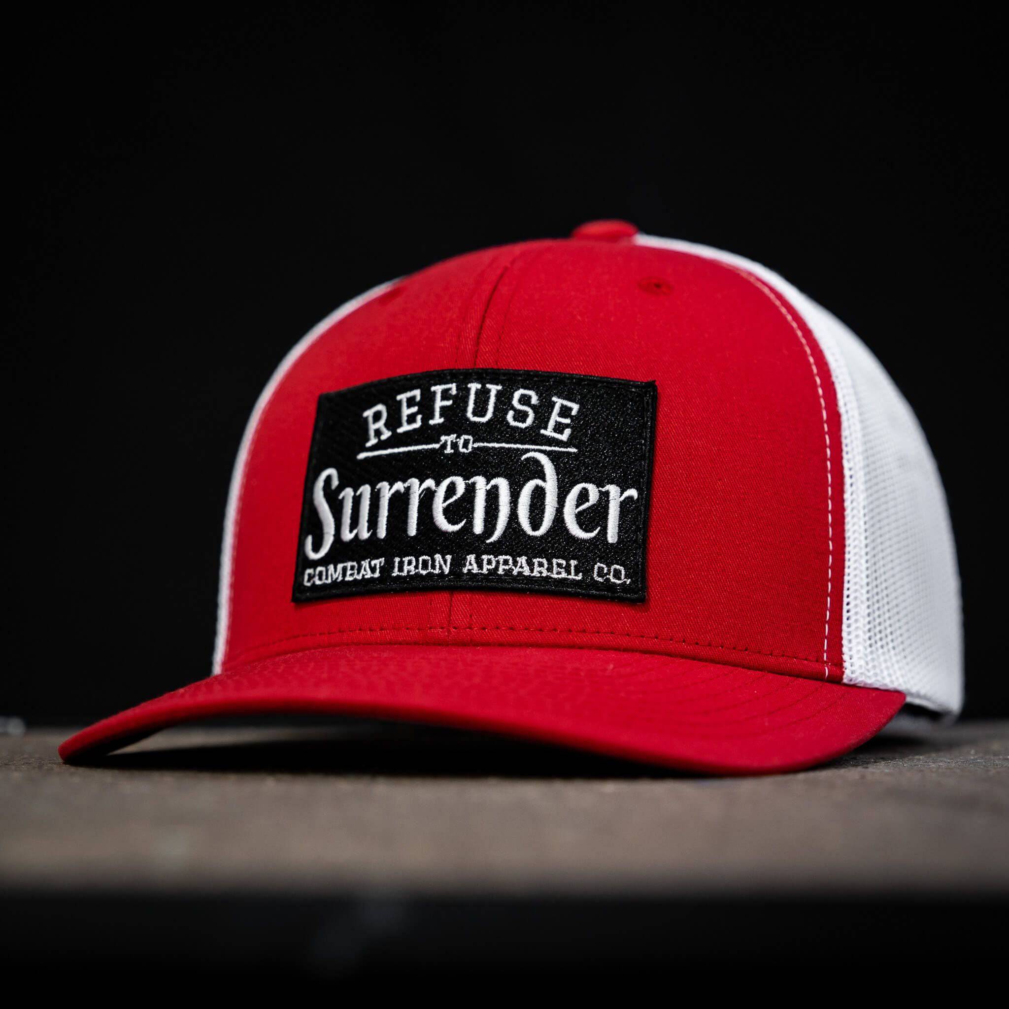Refuse To Surrender B/W Patch Snapback Hat - Image 10