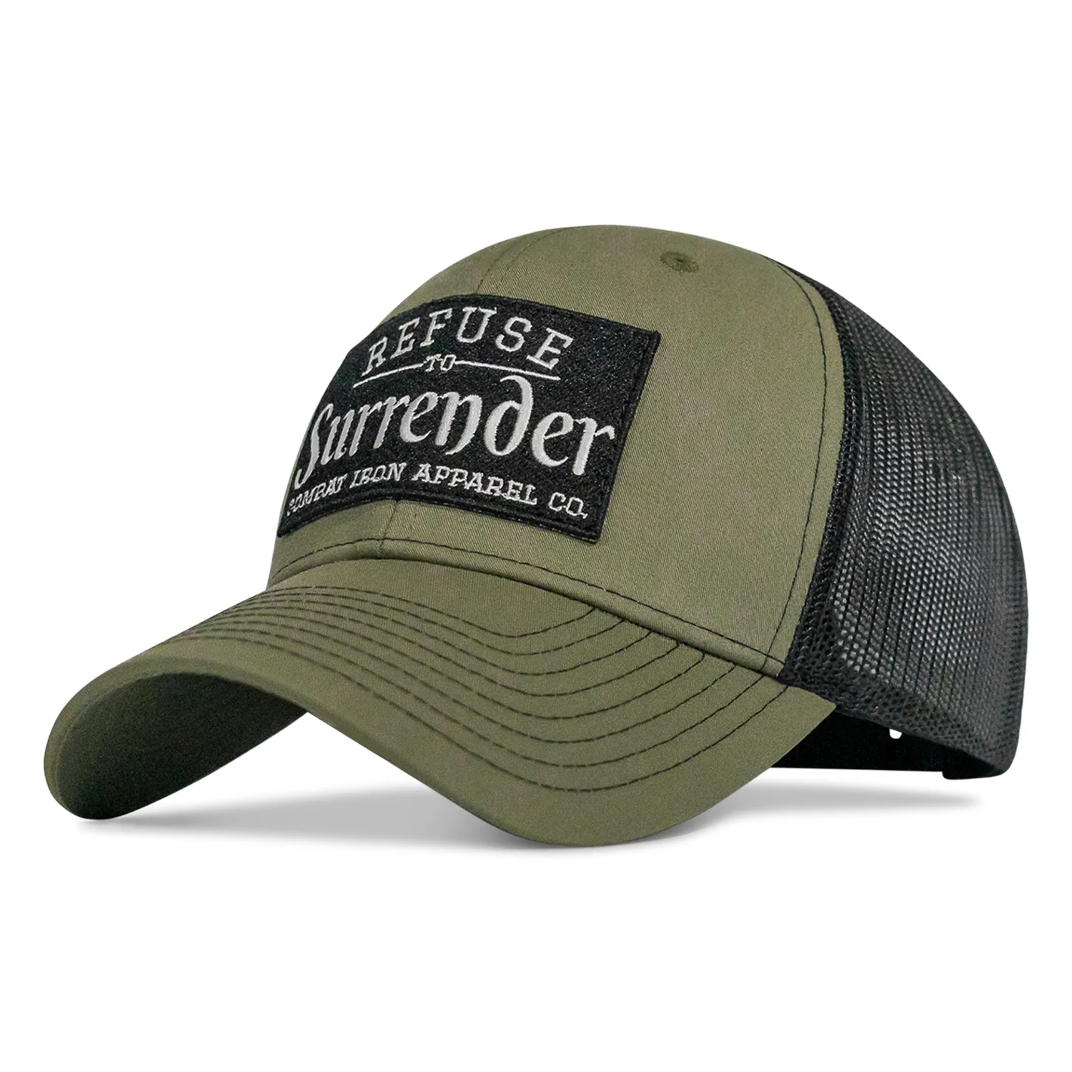 Refuse To Surrender B/W Patch Snapback Hat - Image 12