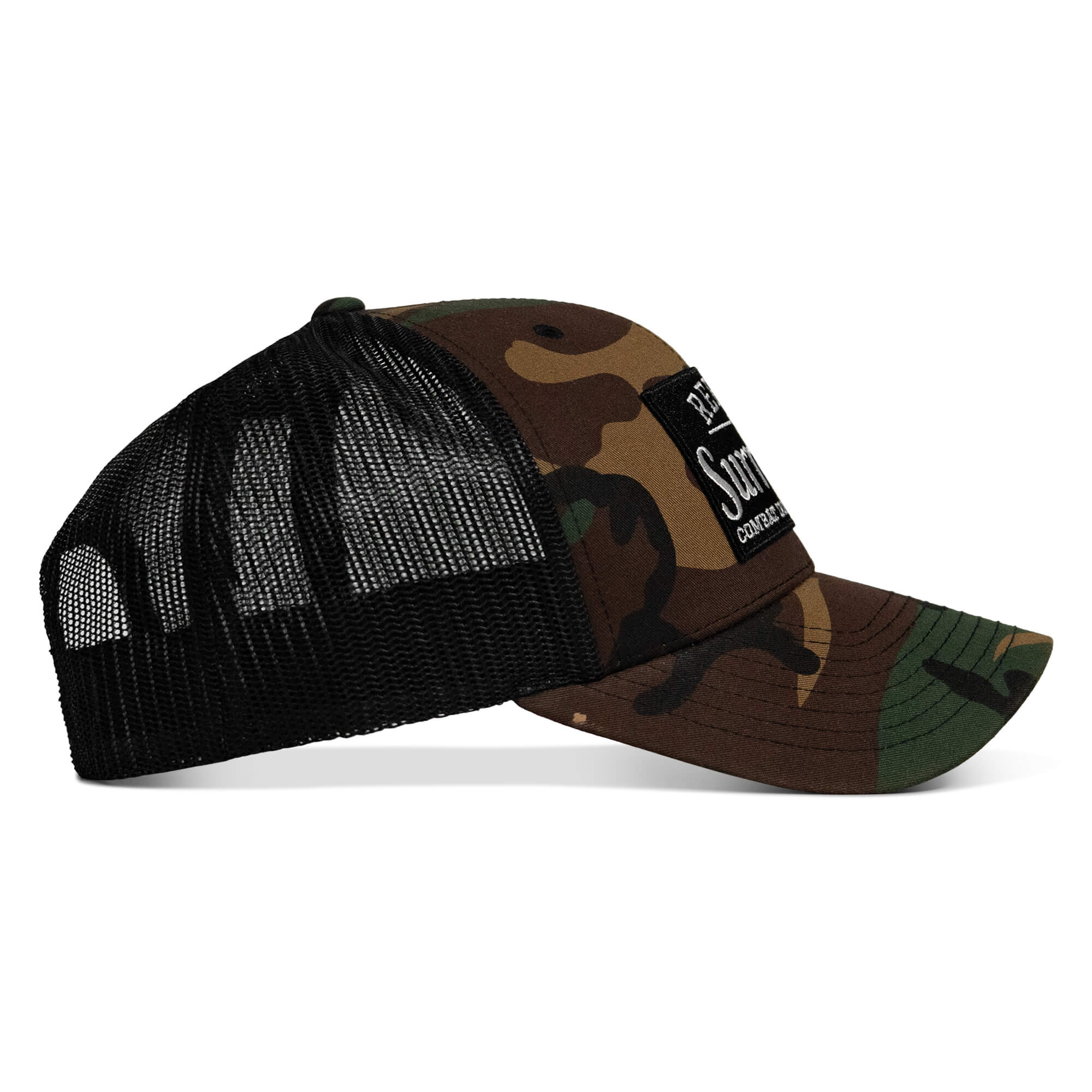 Refuse To Surrender B/W Patch Snapback Hat - Image 16