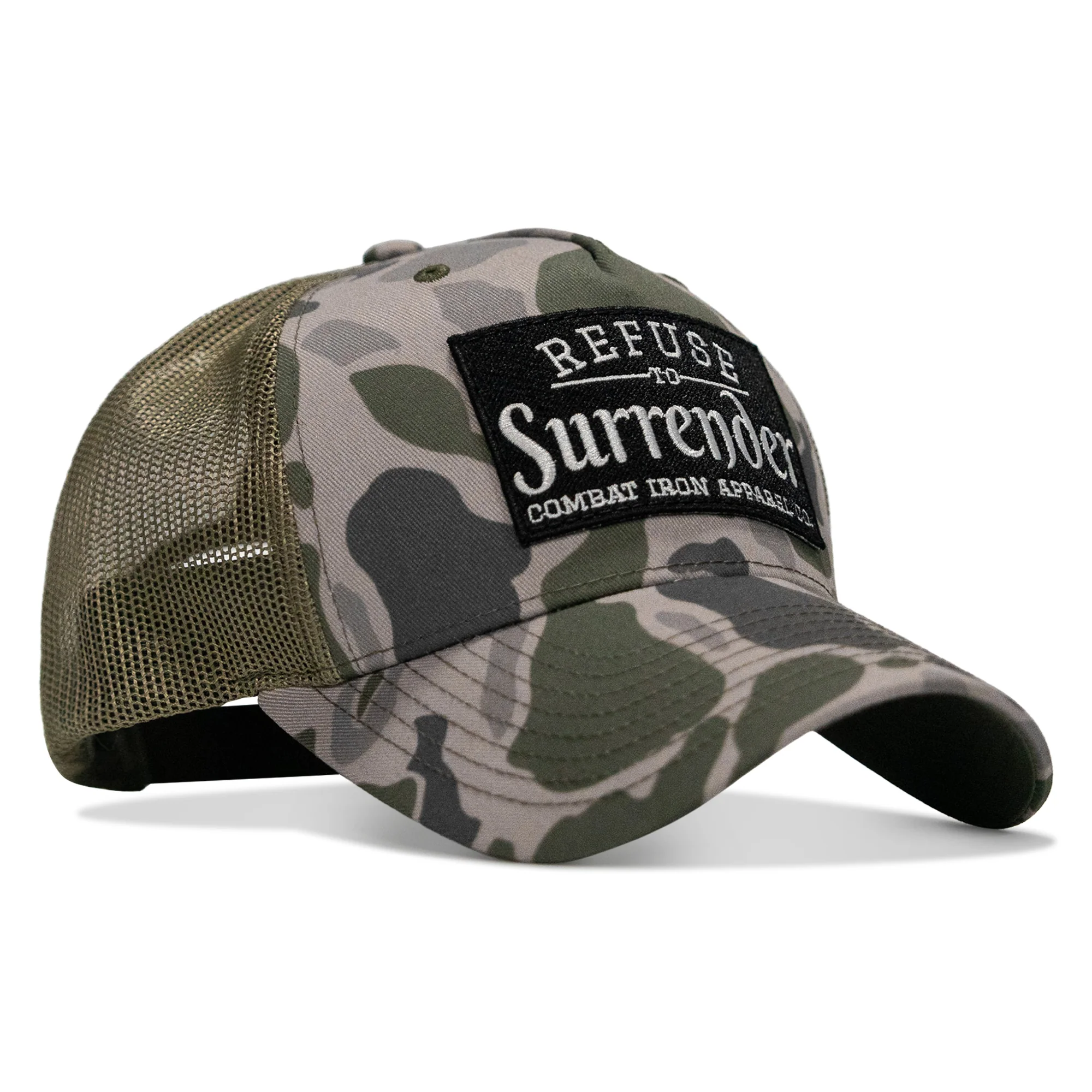 Refuse To Surrender B/W Patch Snapback Hat - Image 25
