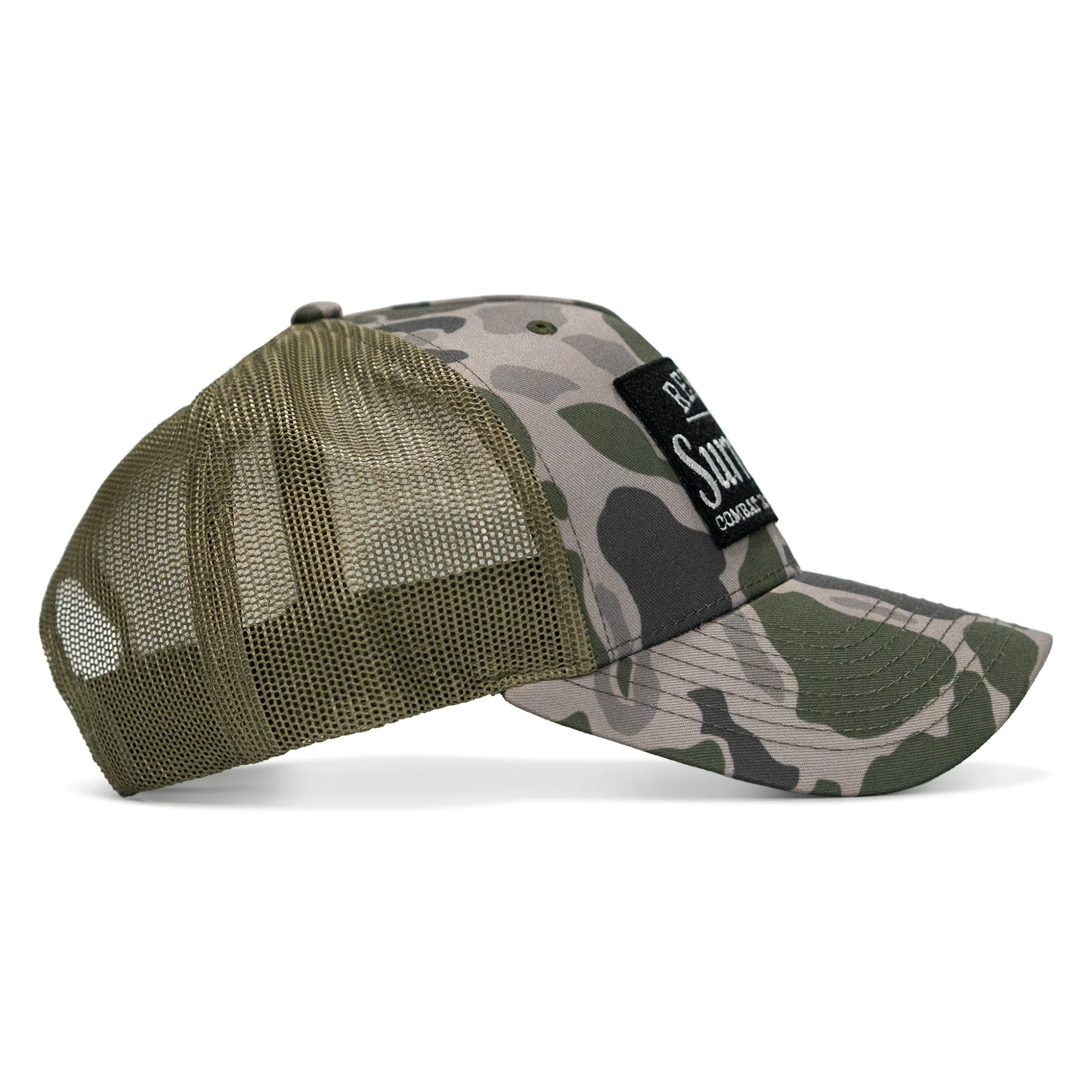 Refuse To Surrender B/W Patch Snapback Hat - Image 27