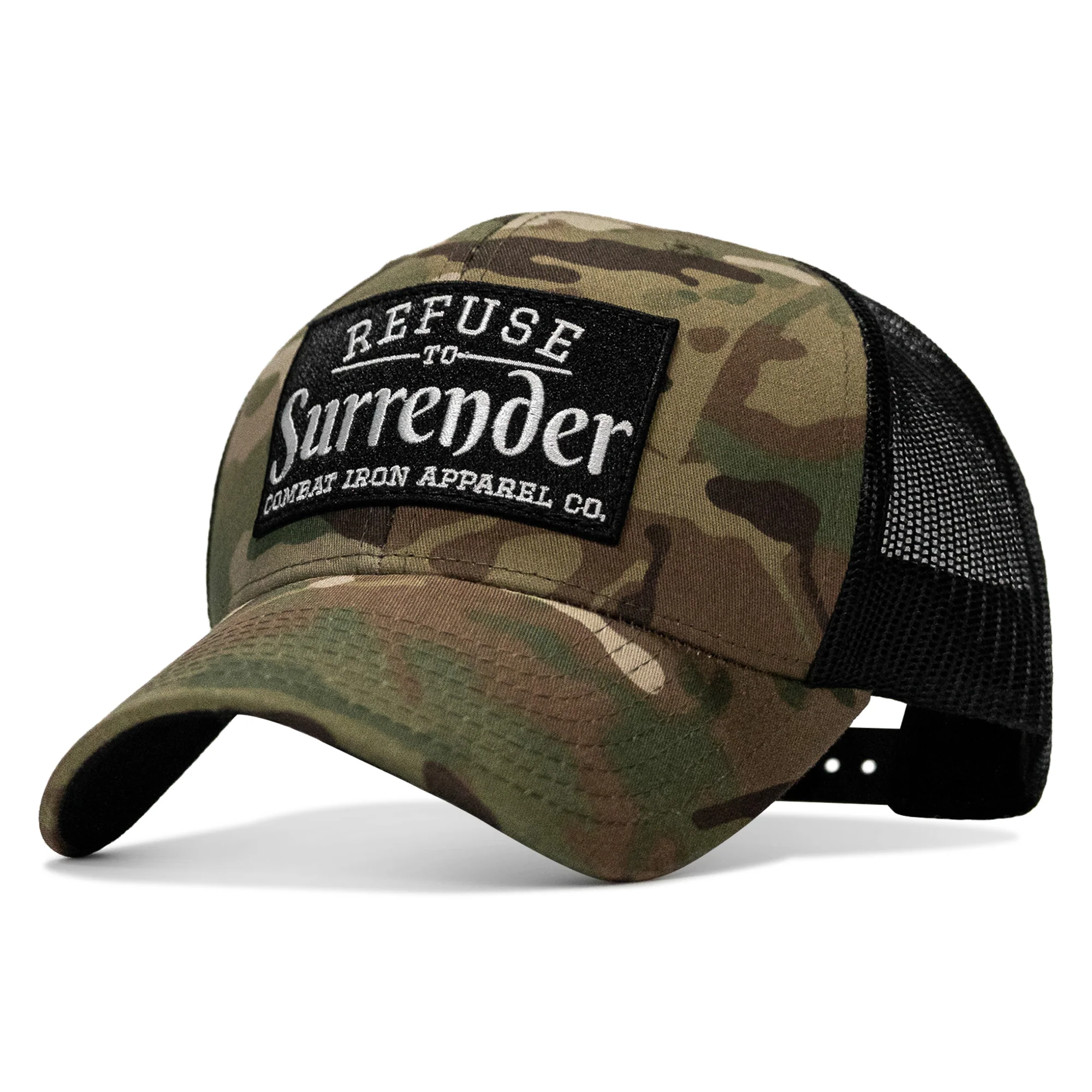 Refuse To Surrender B/W Patch Snapback Hat - Image 32