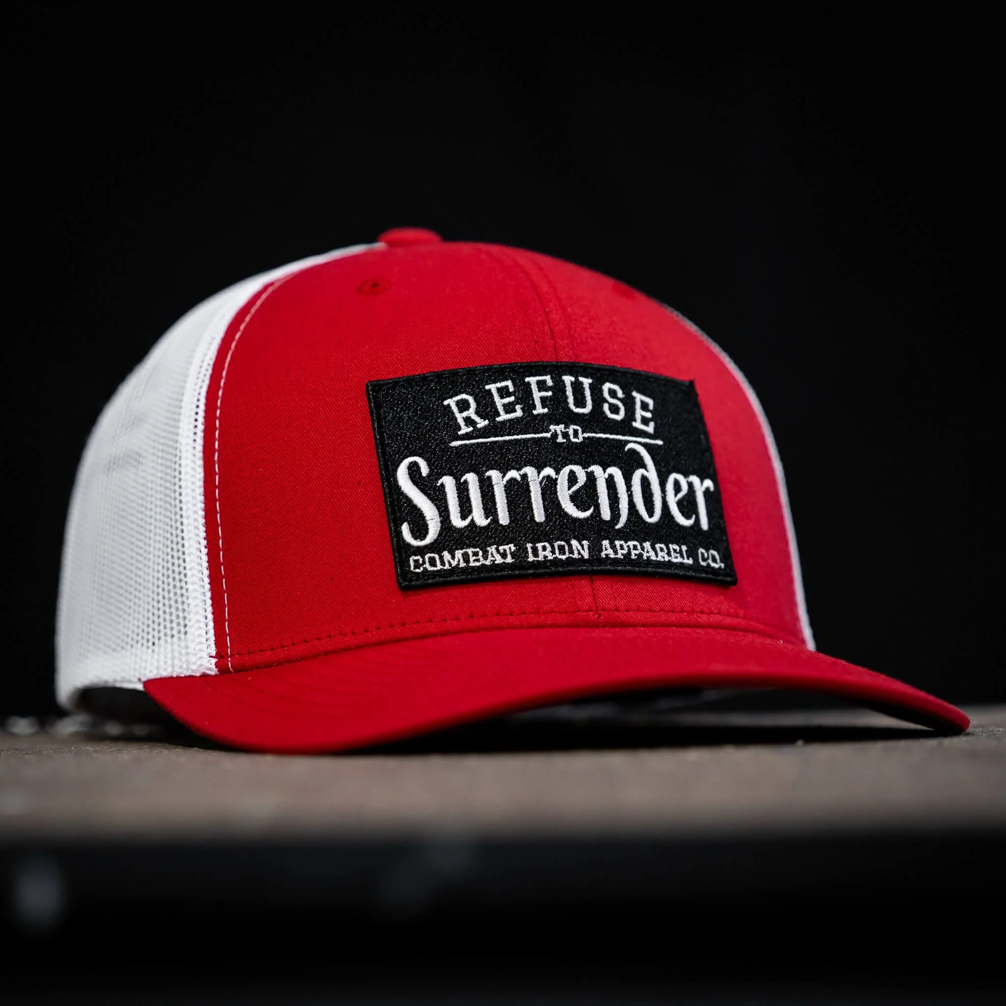 Refuse To Surrender B/W Patch Snapback Hat - Image 9