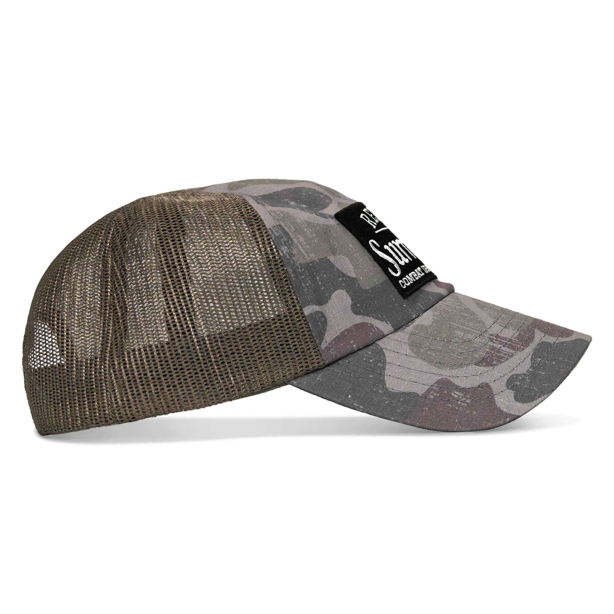Refuse To Surrender Patch Tactical Ripstop Mesh Snapback Hat - Image 6