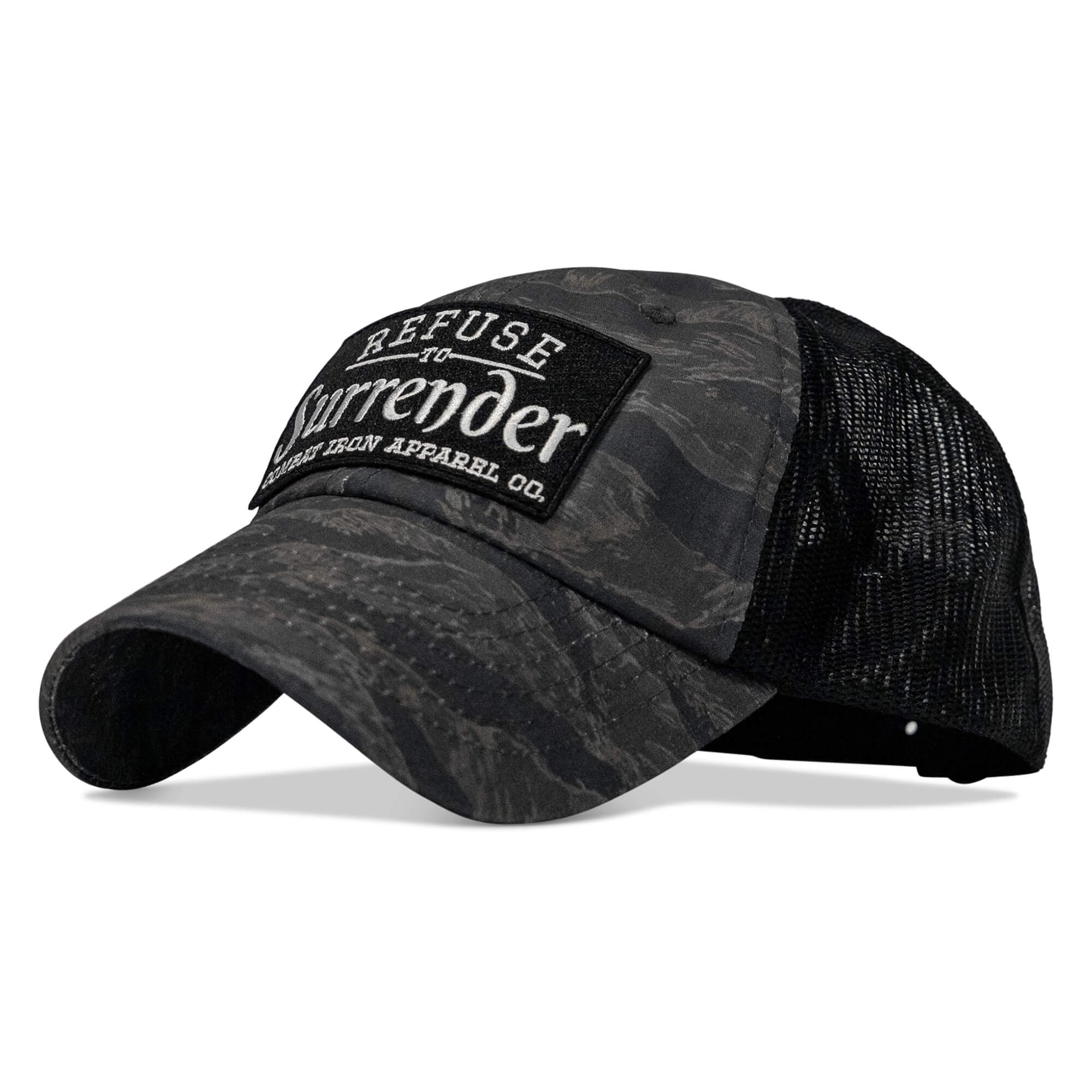 Refuse To Surrender Patch Tactical Ripstop Mesh Snapback Hat - Image 8