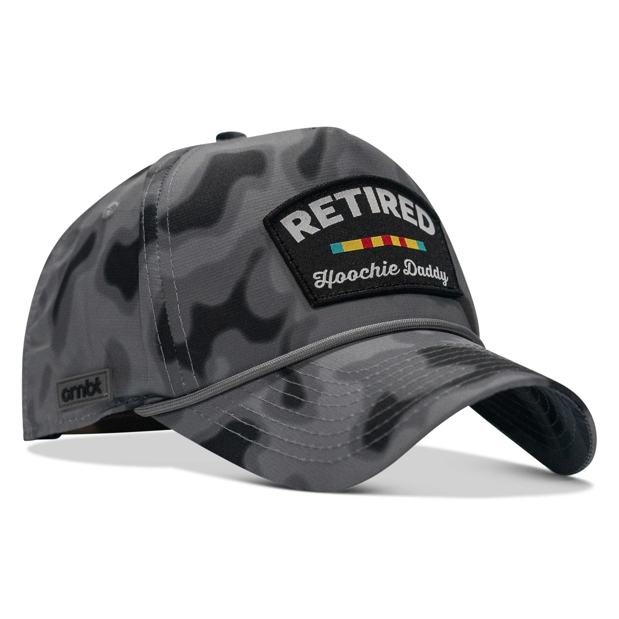 Retired Hoochie Daddy Ribbons Patch Weekender Waterproof Snapback - Image 10