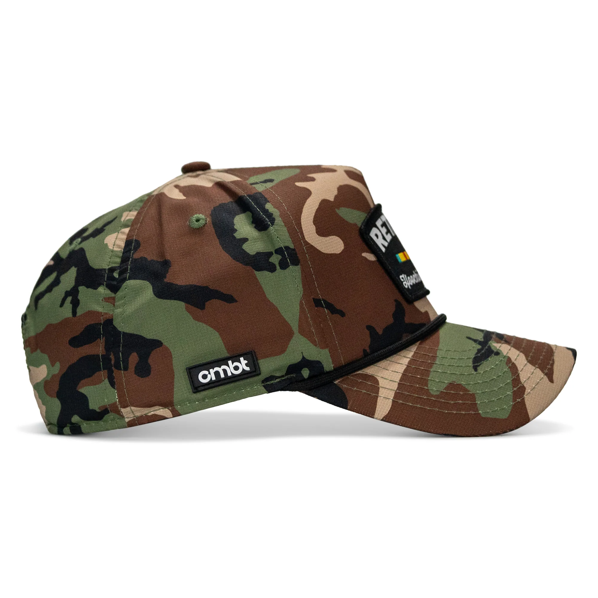 Retired Hoochie Daddy Ribbons Patch Weekender Waterproof Snapback - Image 23