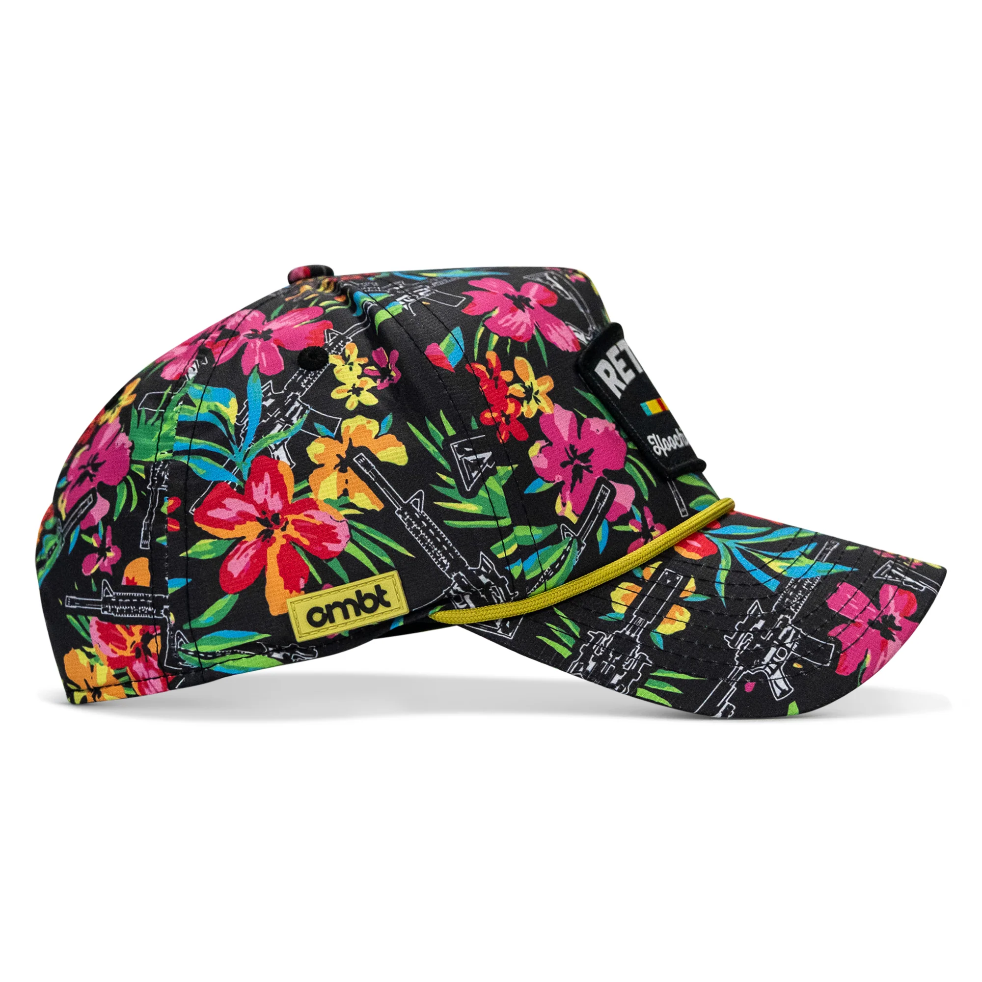 Retired Hoochie Daddy Ribbons Patch Weekender Waterproof Snapback - Image 28