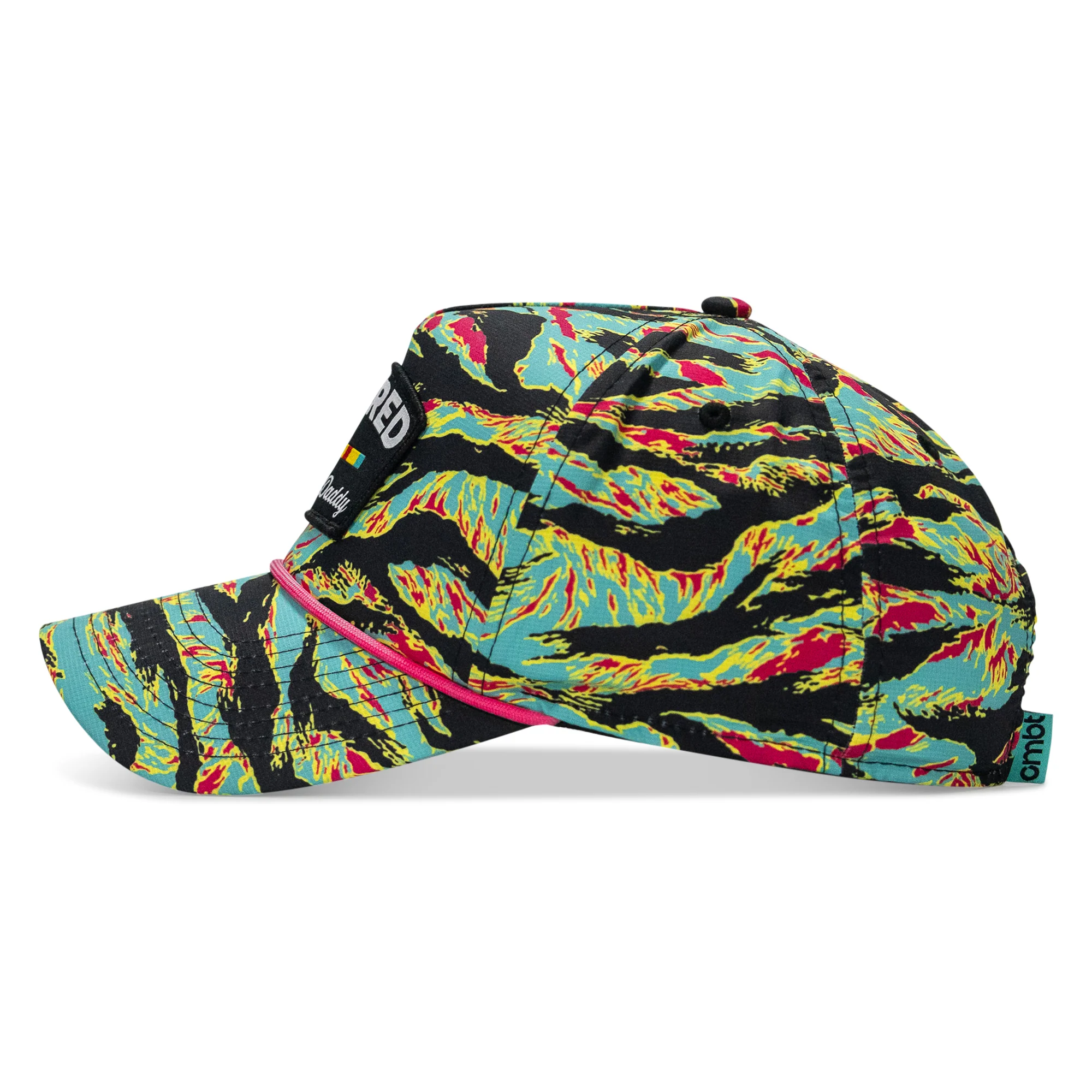 Retired Hoochie Daddy Ribbons Patch Weekender Waterproof Snapback - Image 5