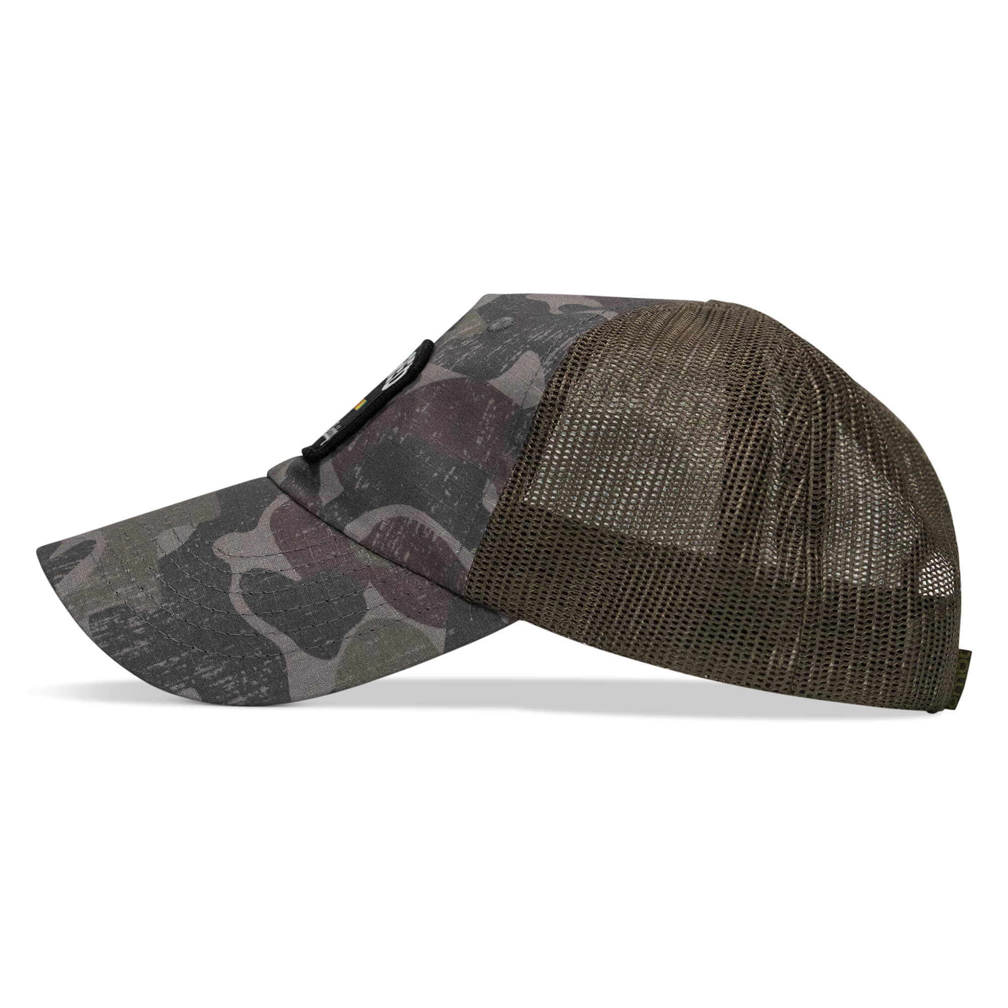Retired Hoochie Daddy Veteran Patch Ripstop Tactical Mesh Snapback Hat - Image 13