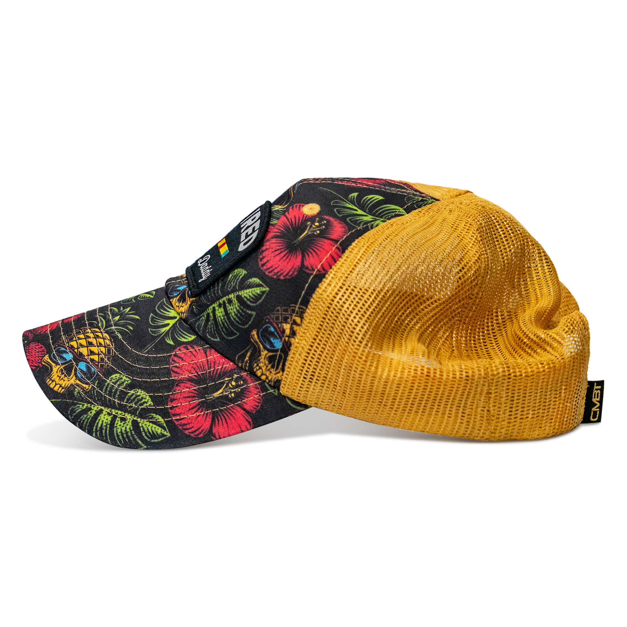 Retired Hoochie Daddy Veteran Patch Ripstop Tactical Mesh Snapback Hat - Image 7