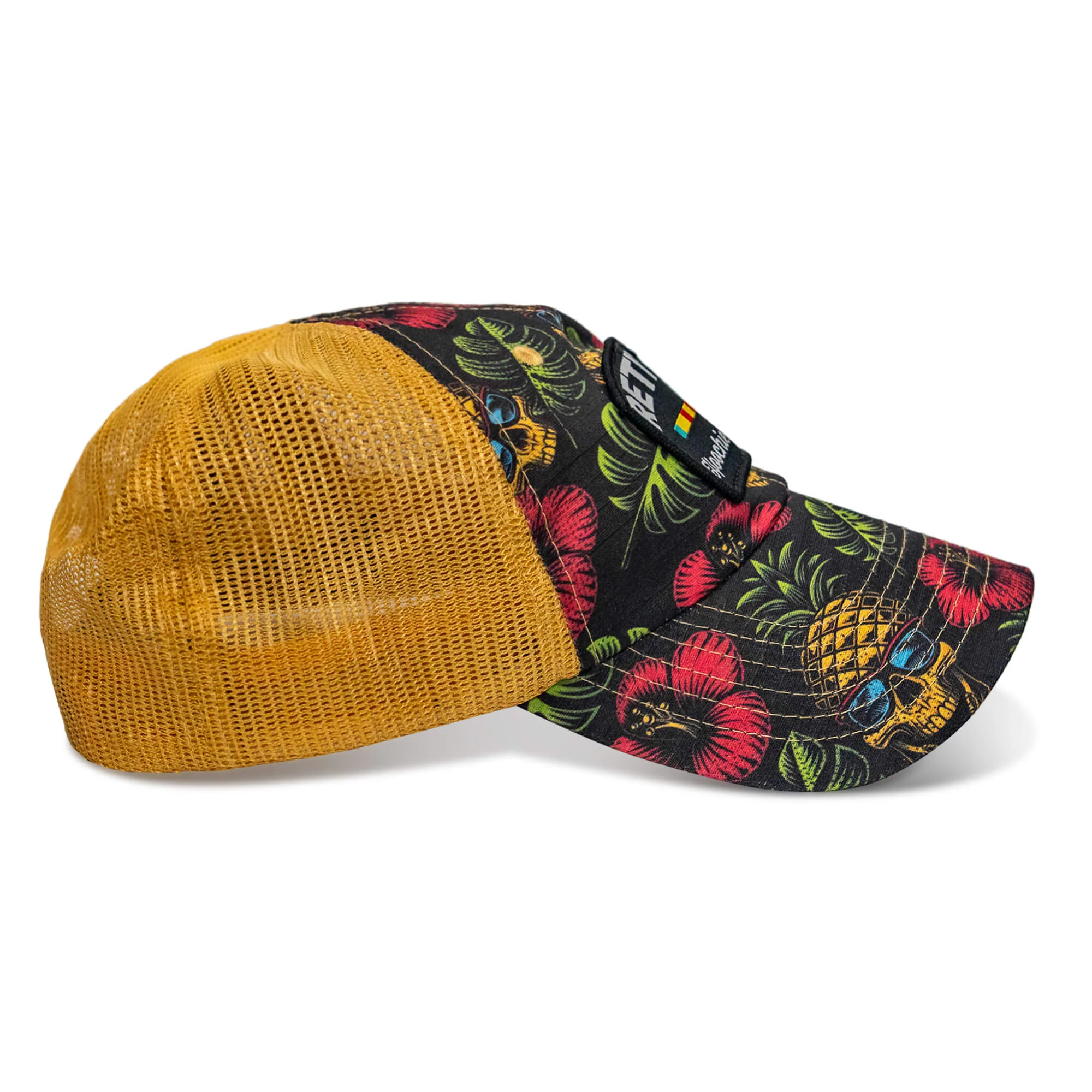 Retired Hoochie Daddy Veteran Patch Ripstop Tactical Mesh Snapback Hat - Image 8