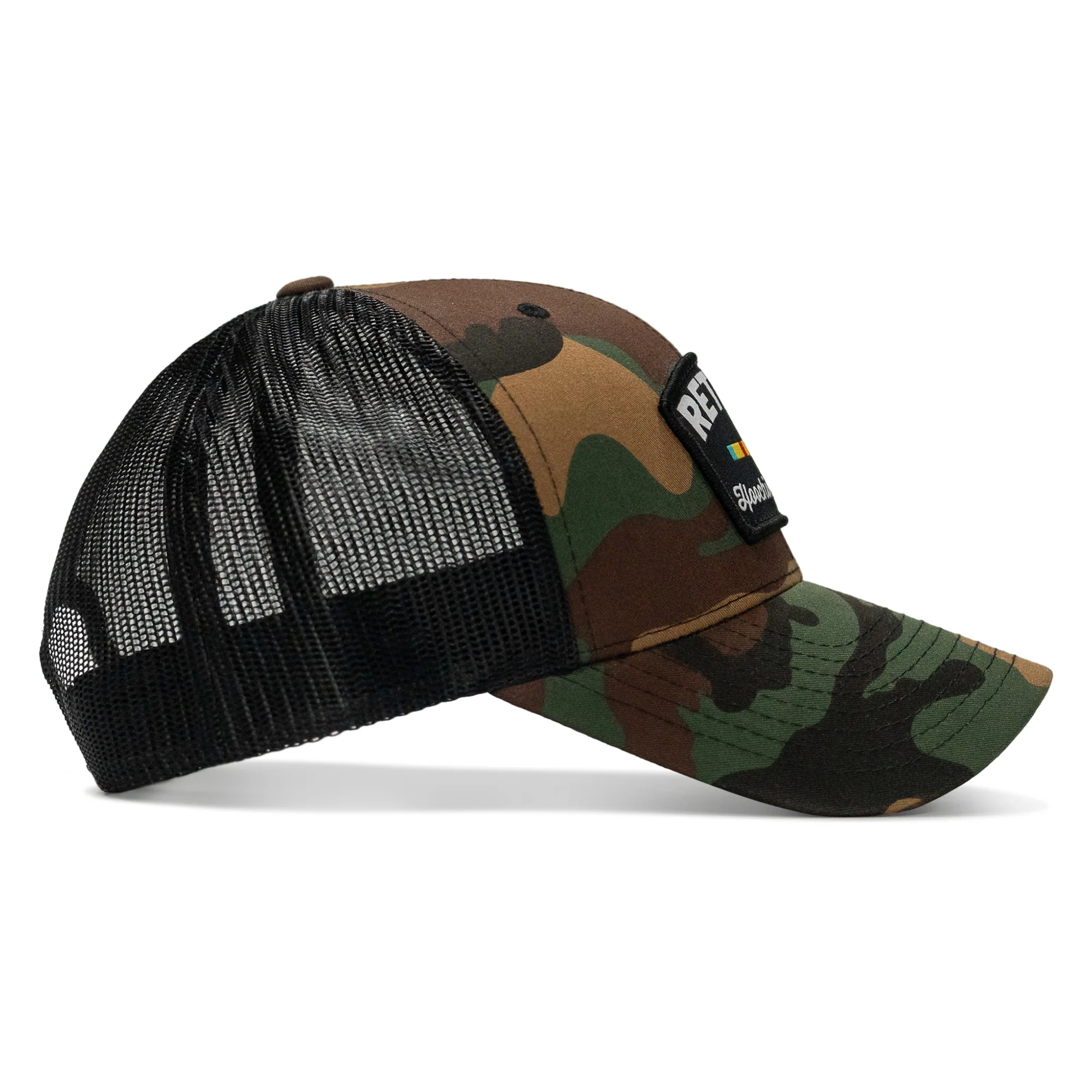 Retired Hoochie Daddy Veteran Patch Snapback Hat - Image 46