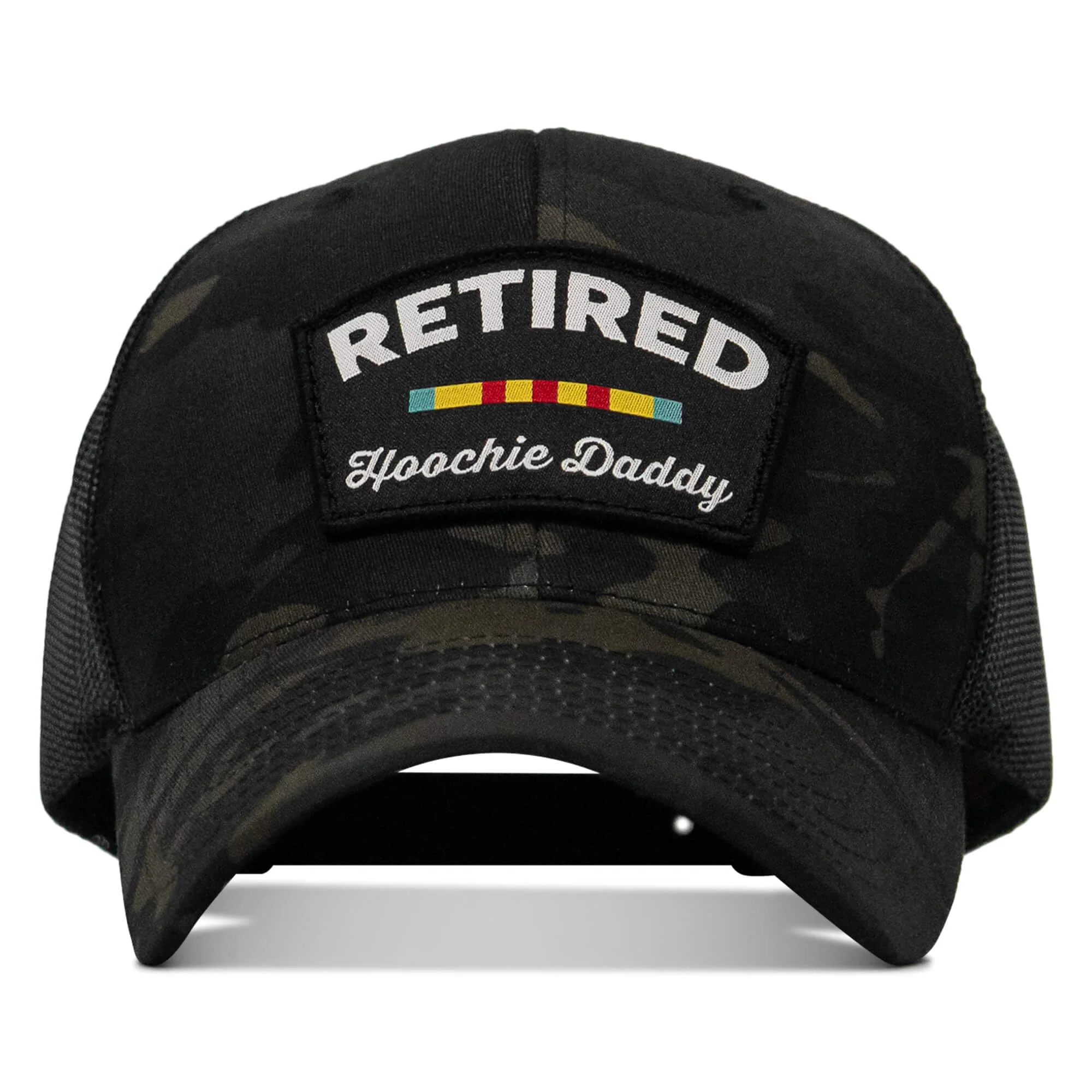 Retired Hoochie Daddy Veteran Patch Snapback Hat - Image 6