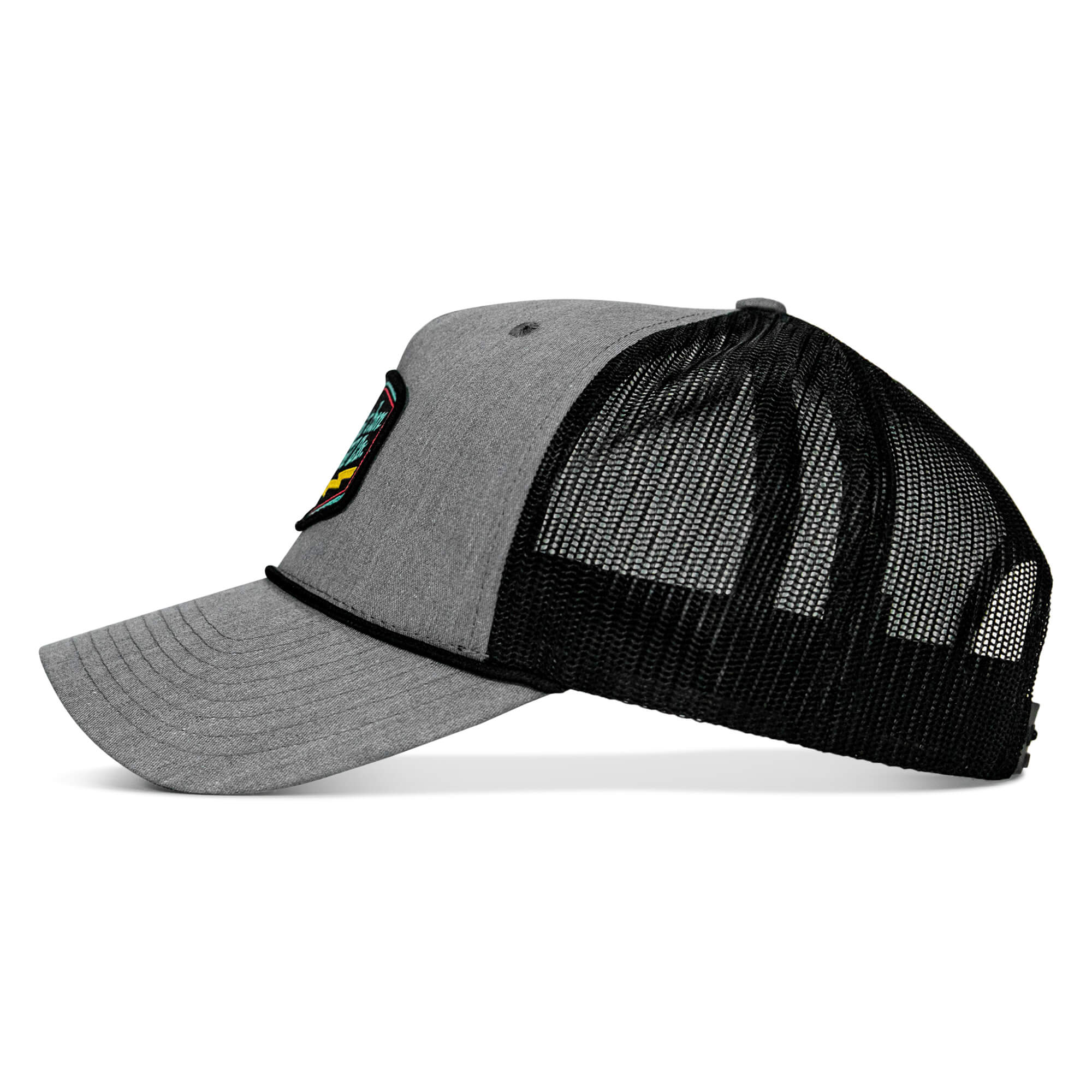 Retro Branded Combat Iron Patch Rope Snapback - Image 3
