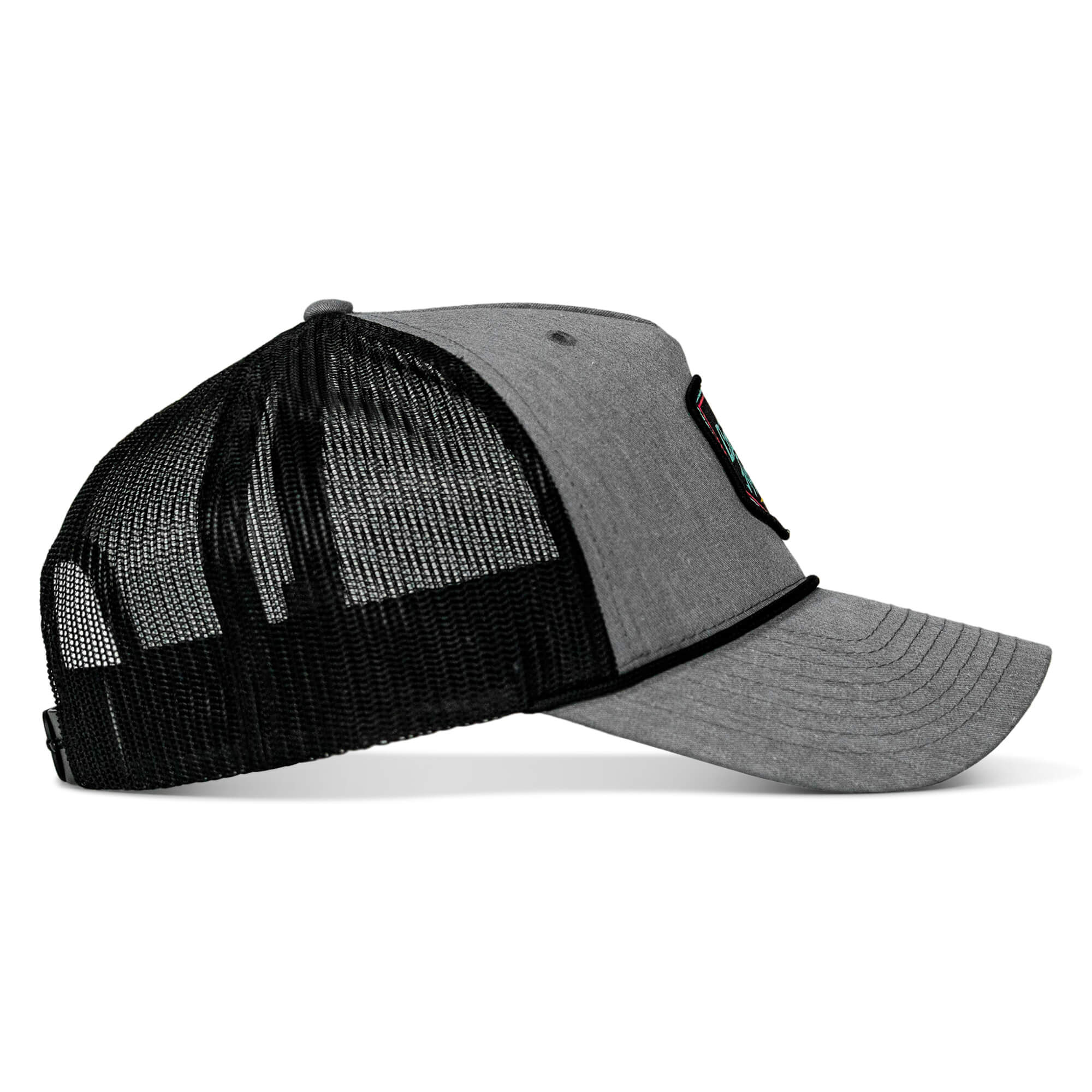 Retro Branded Combat Iron Patch Rope Snapback - Image 4