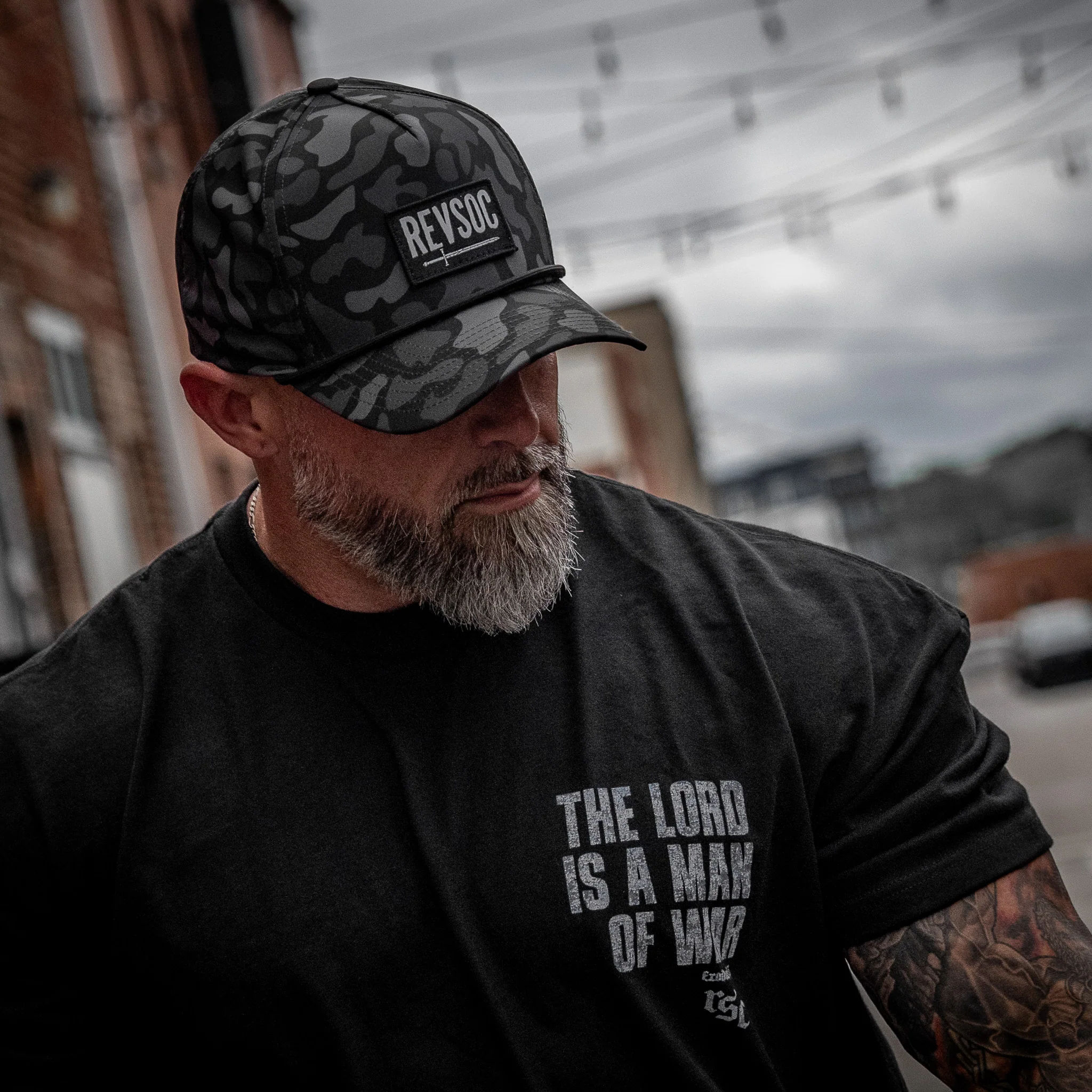 REVSOC Classic Patch 5 Pannel Snapback - Image 9