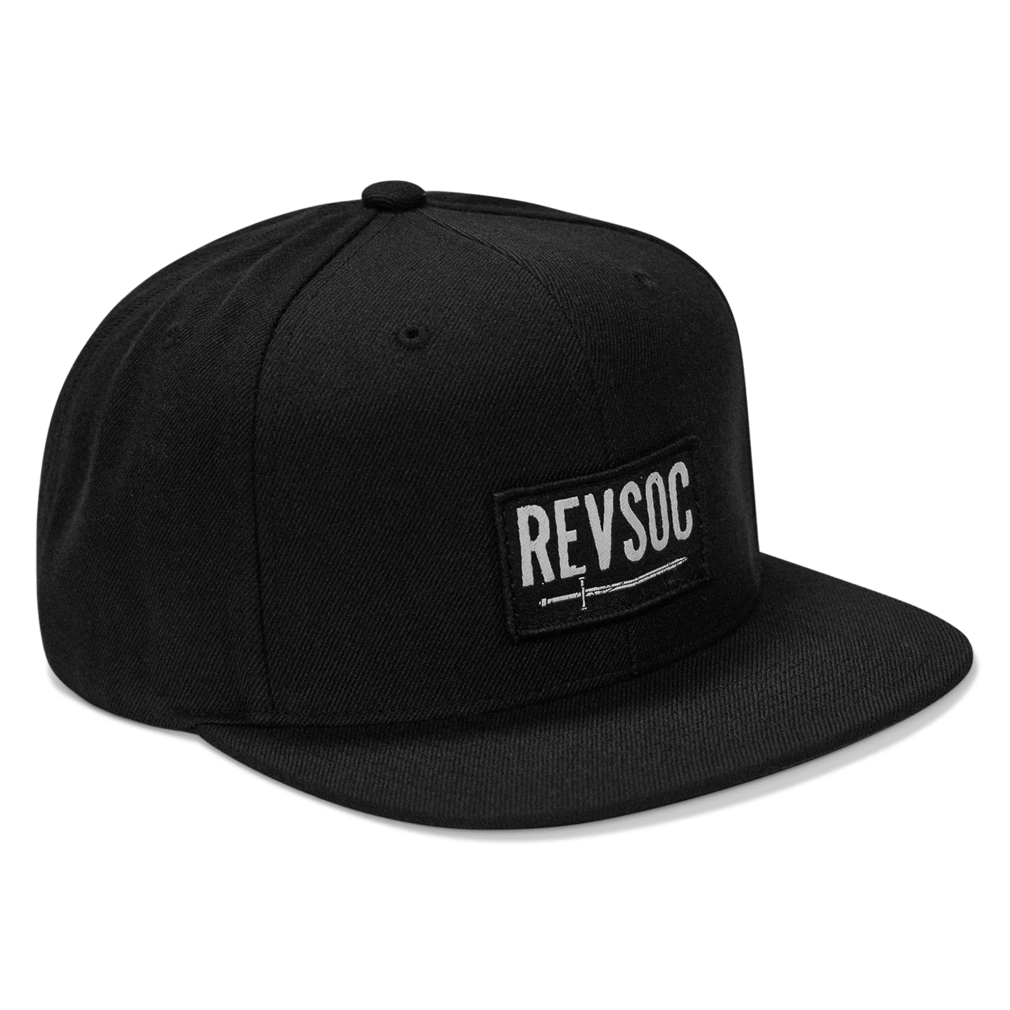 REVSOC Classic Patch Flatbill Hat - Image 17