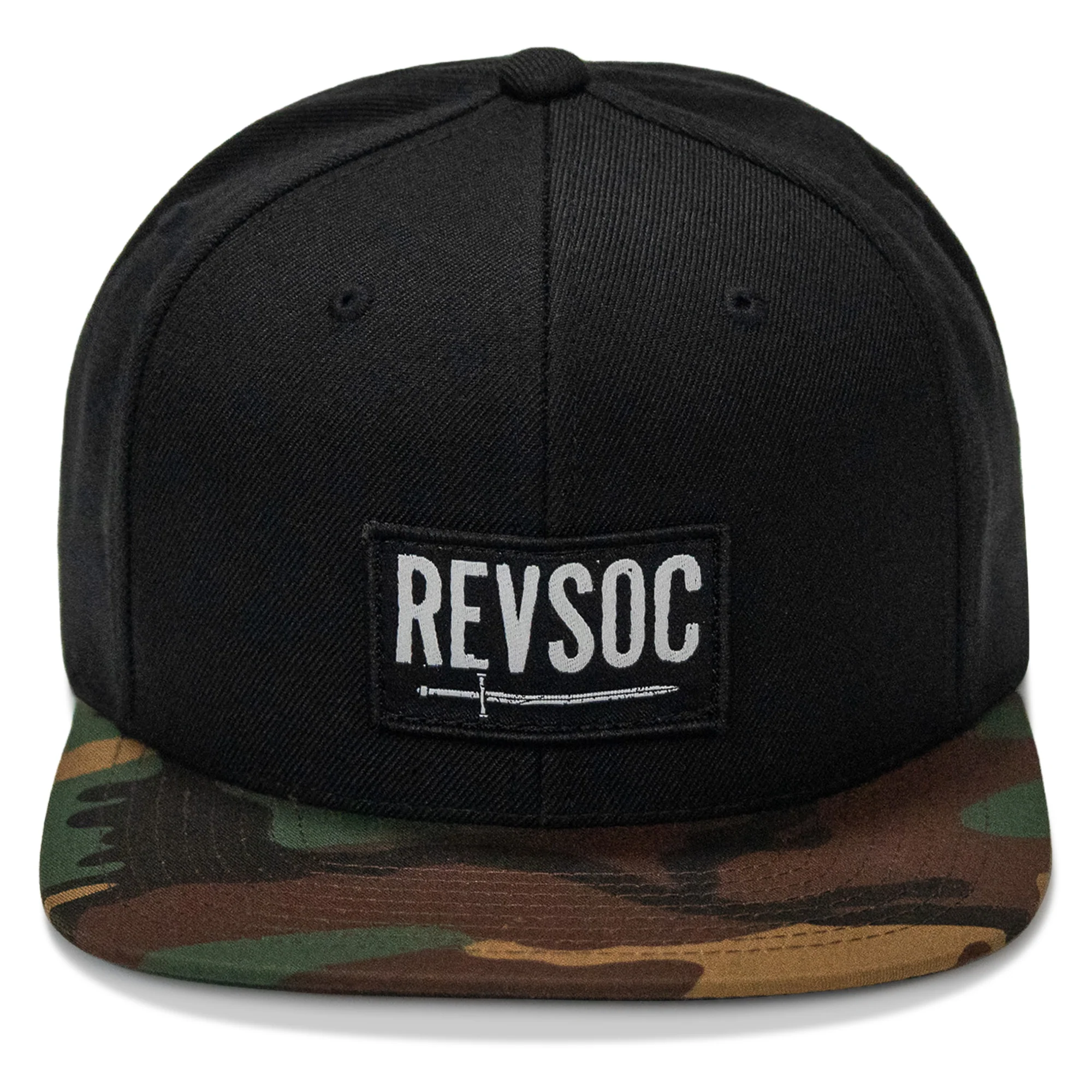 REVSOC Classic Patch Flatbill Hat - Image 23