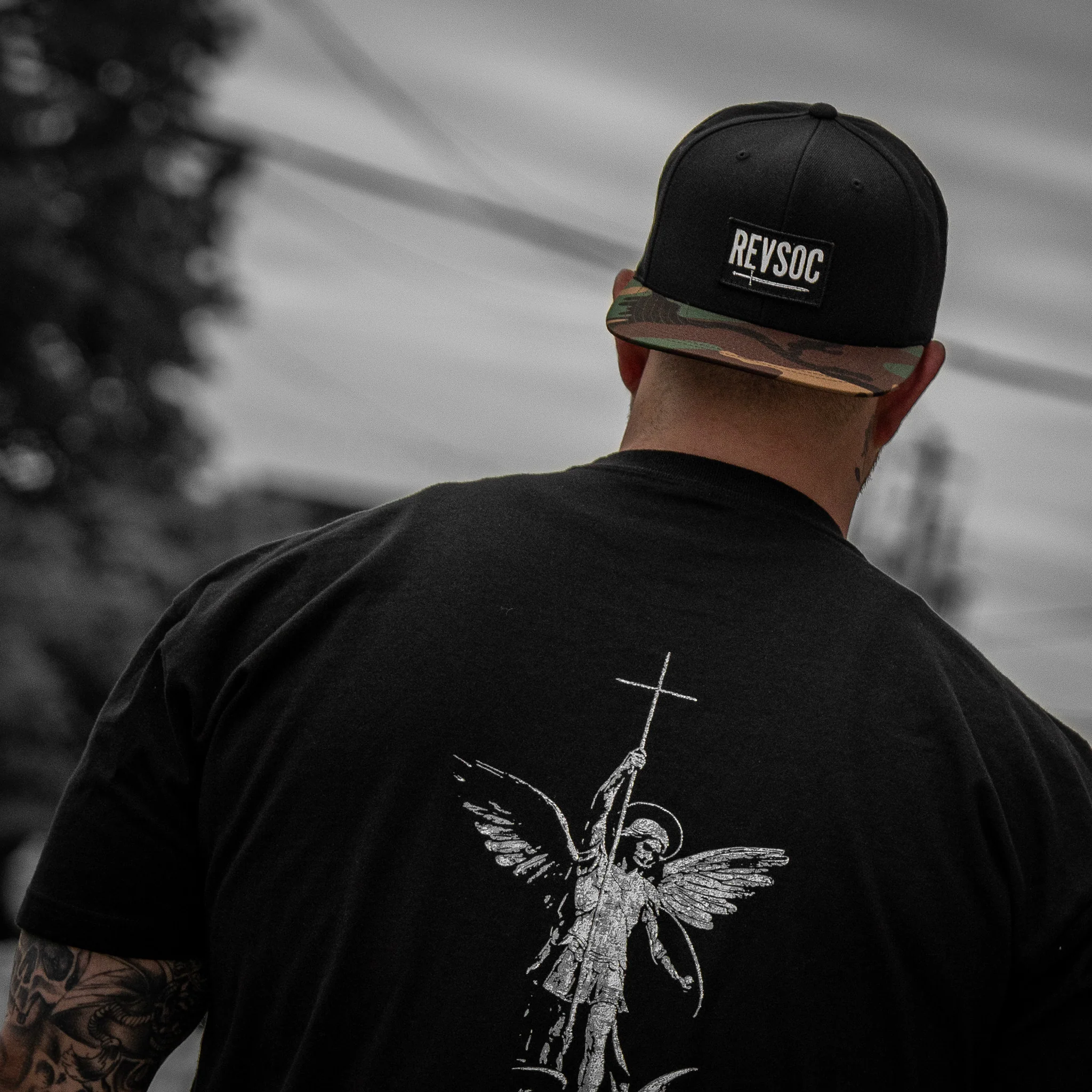 REVSOC Classic Patch Flatbill Hat - Image 26