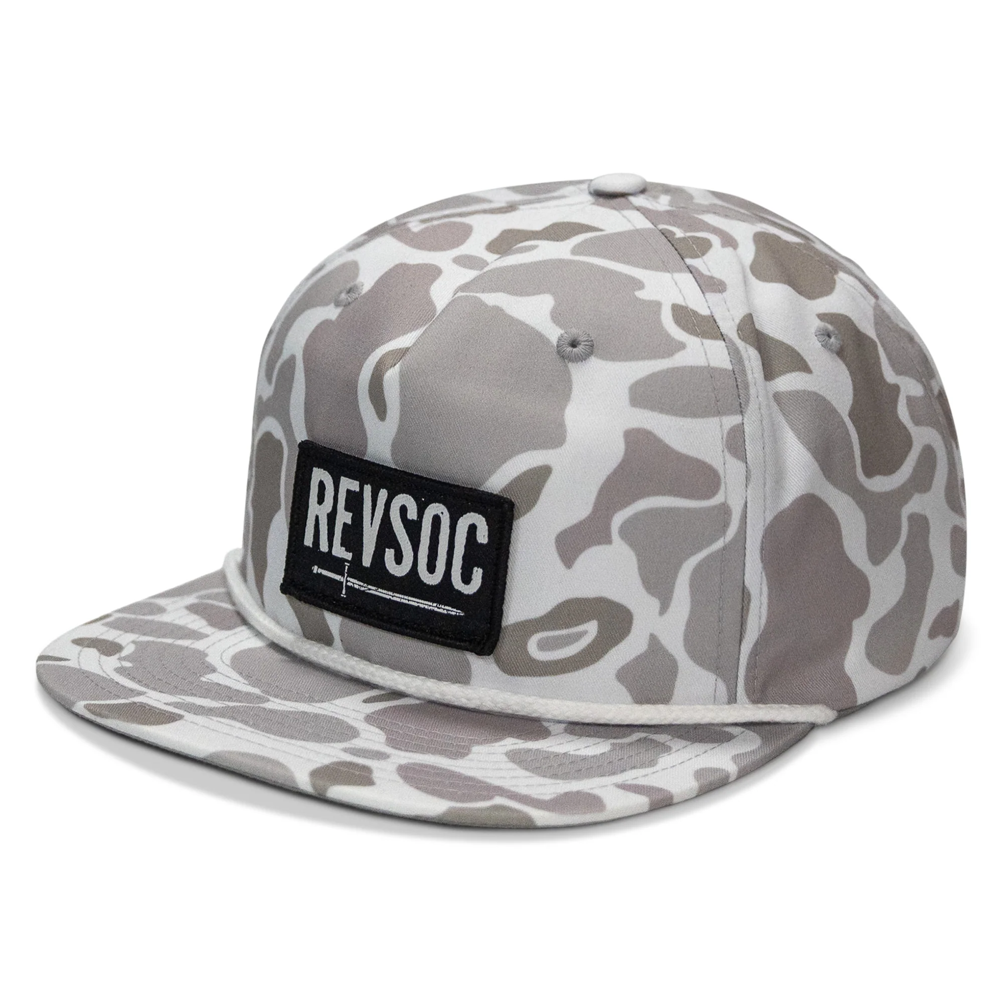 REVSOC Classic Patch Flatbill Hat - Image 31